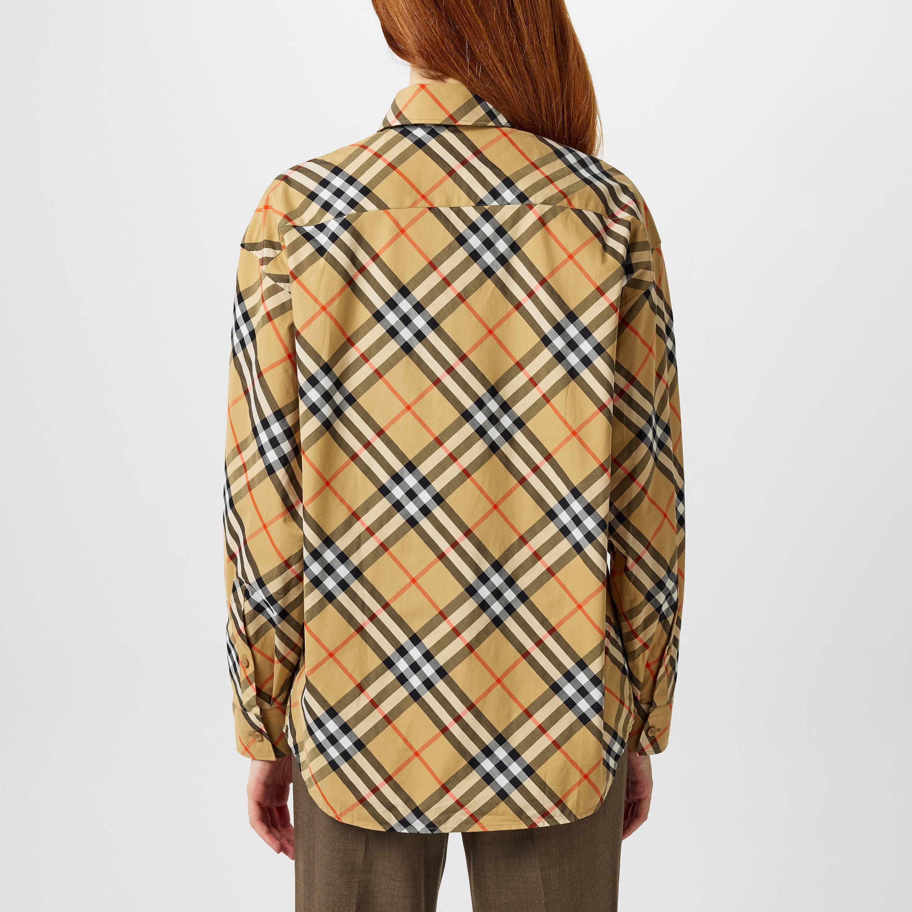 Burberry Vintage Check Long-Sleeved Shirt Patterned Shirt