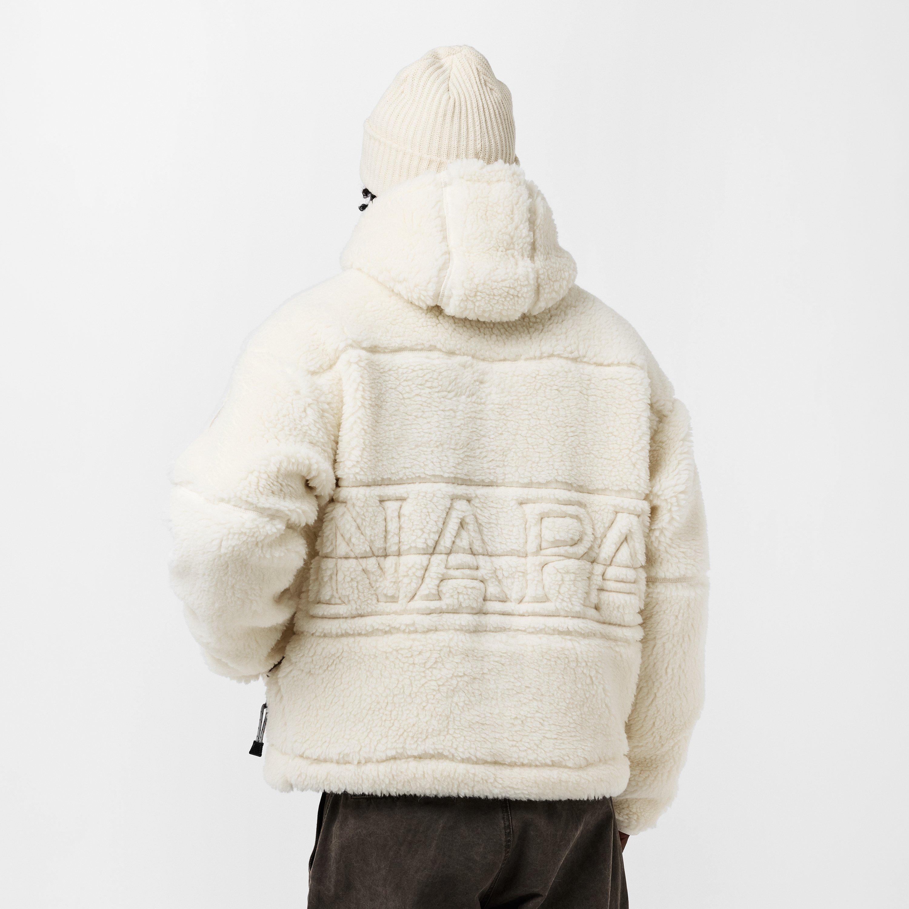 Beige Dimity - Napapijri - Men's Napa Insulated Streamlined Fit Sherpa Jacket - 4