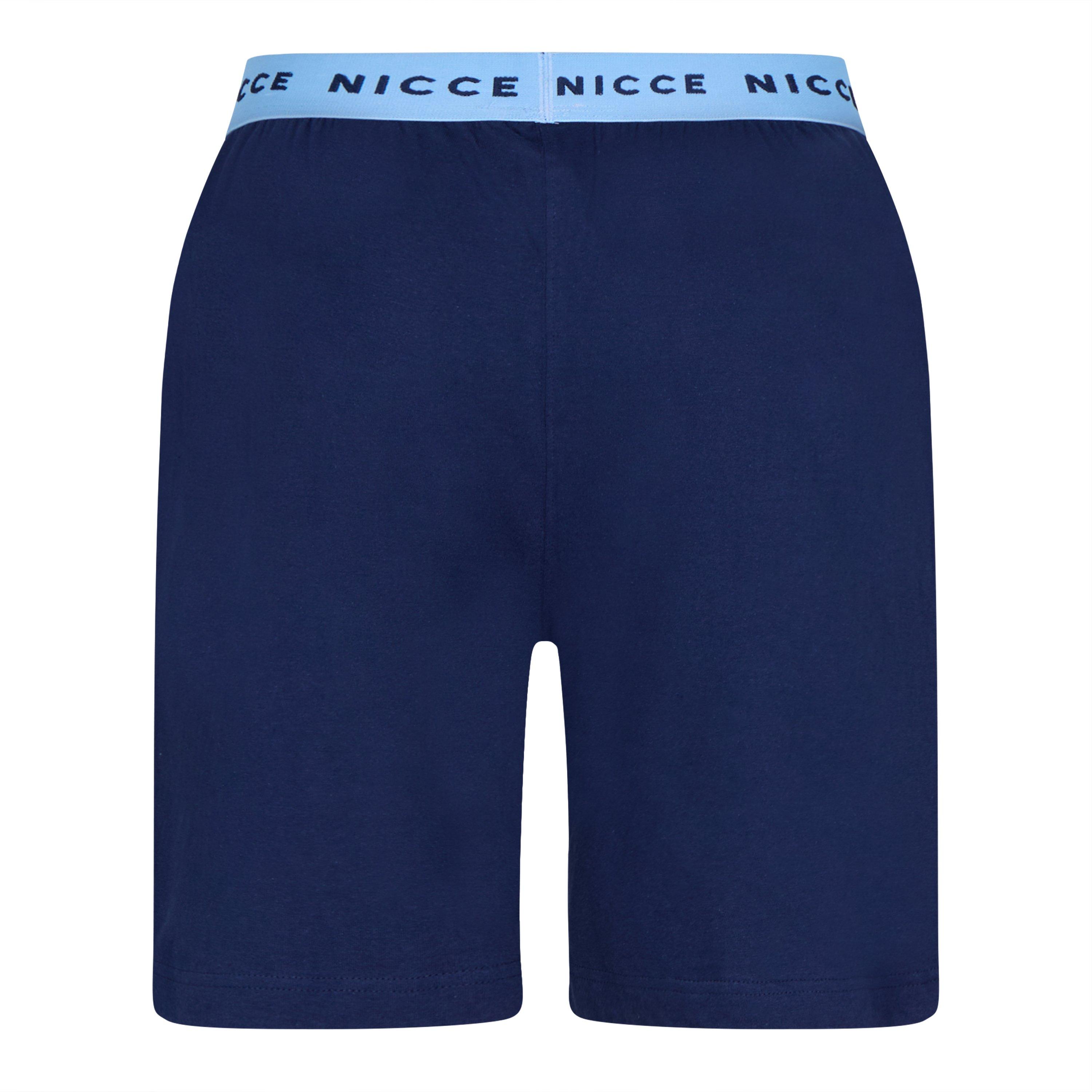 Navy - Nicce - Carter Pyjama Shorts - 2