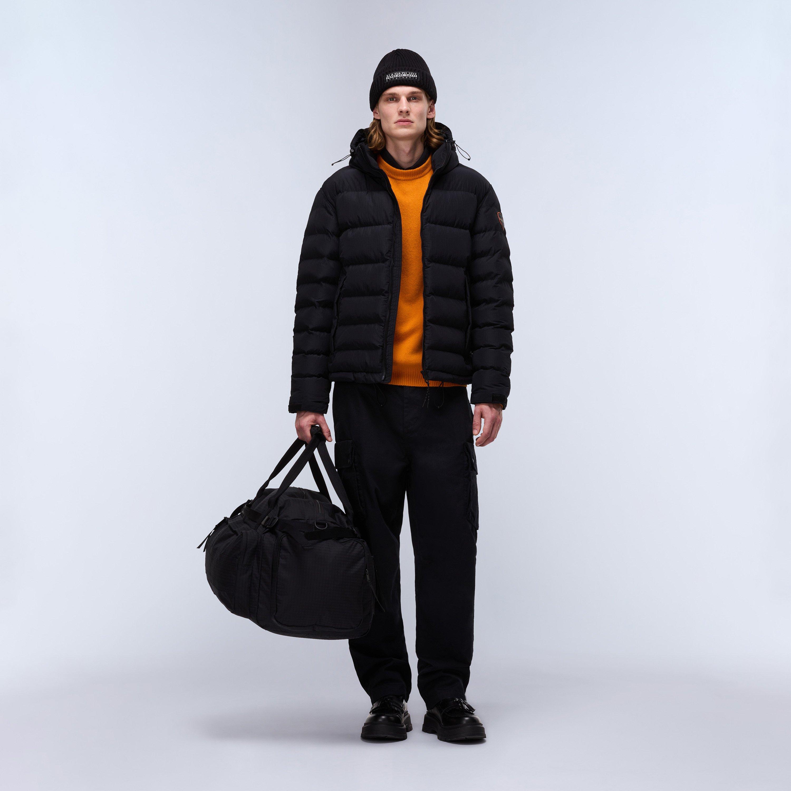 Black Beauty - Napapijri - Men's Napa A Terez Shorts Puffer Jacket - 6