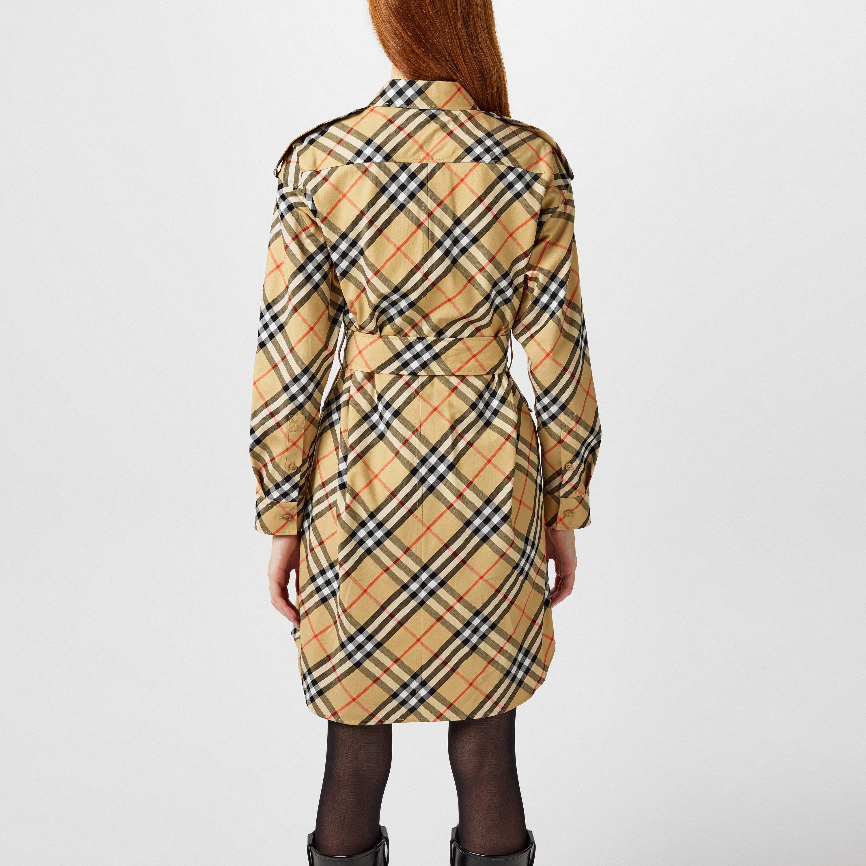 Sand - Burberry - Check Dress - 3