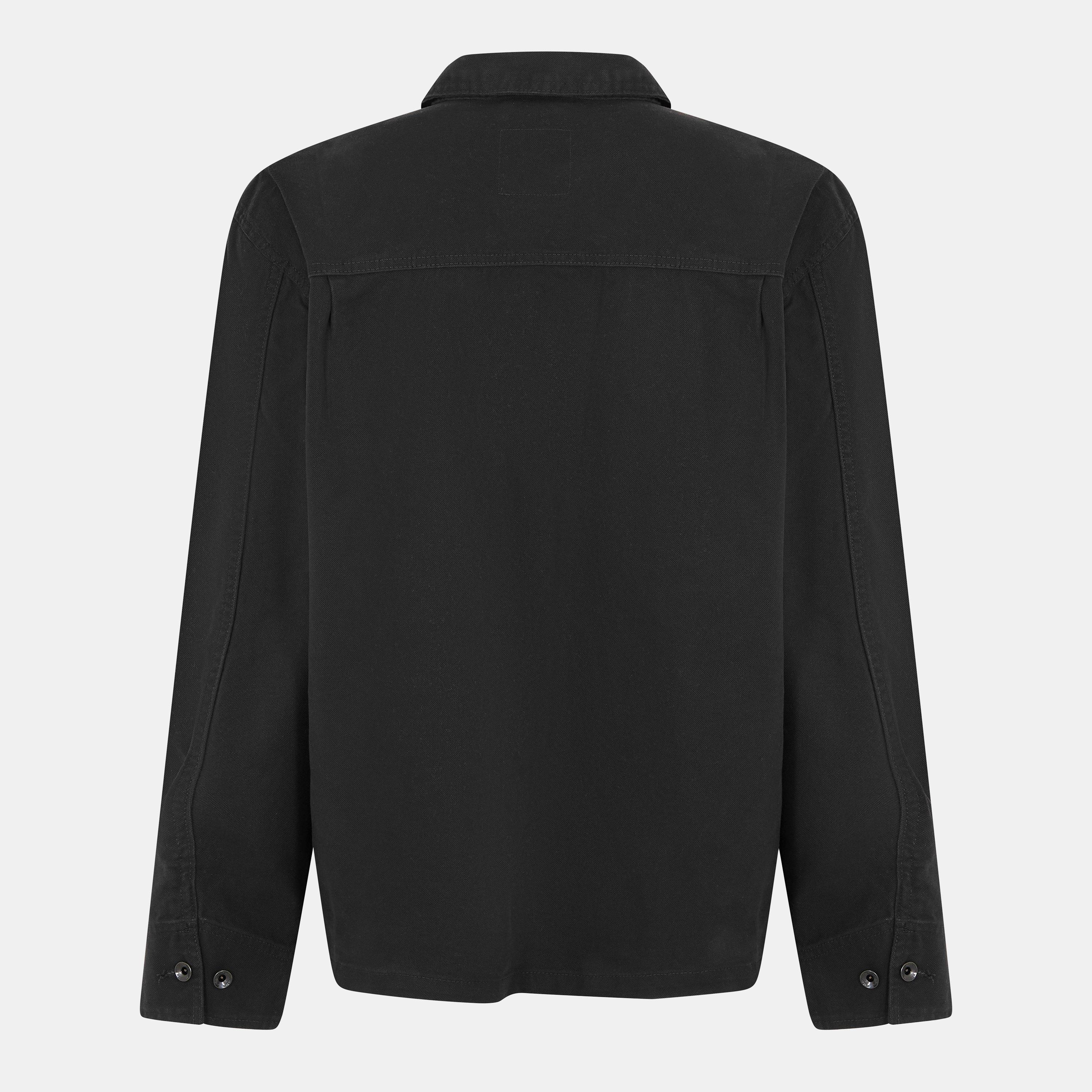 Black - Vans - Men's Drill Chore Canvas Field Jacket - 2