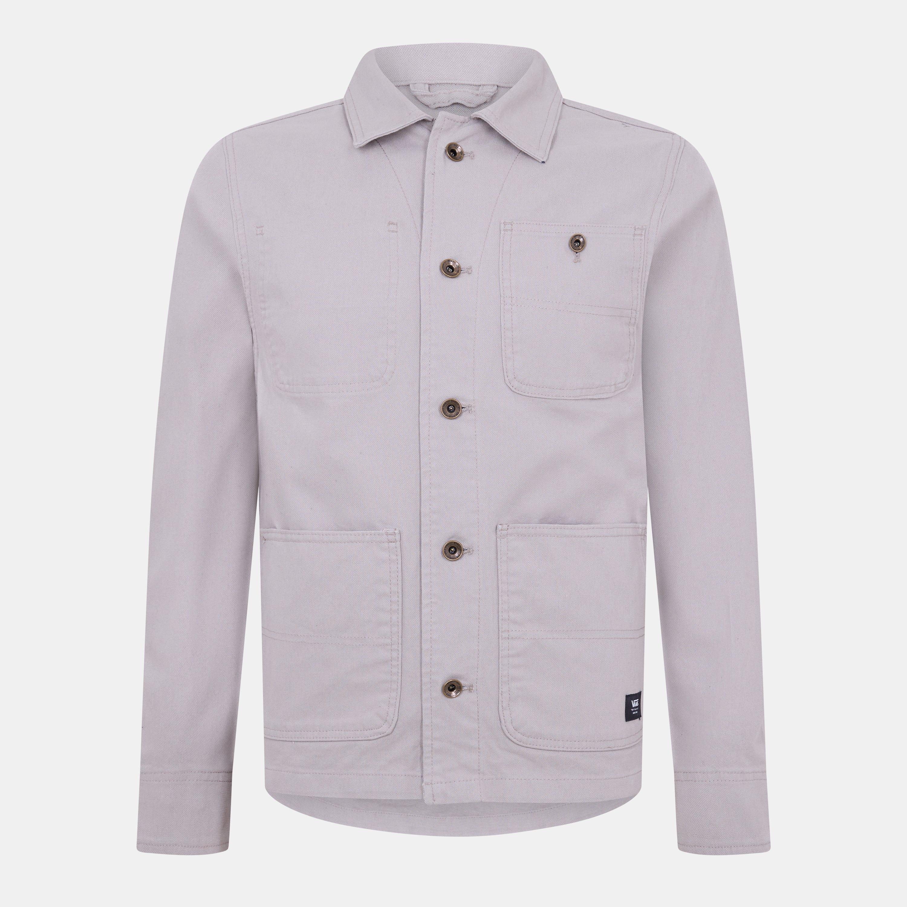Vans Men's Drill Chore Canvas Field Jacket - London Fog - X Small