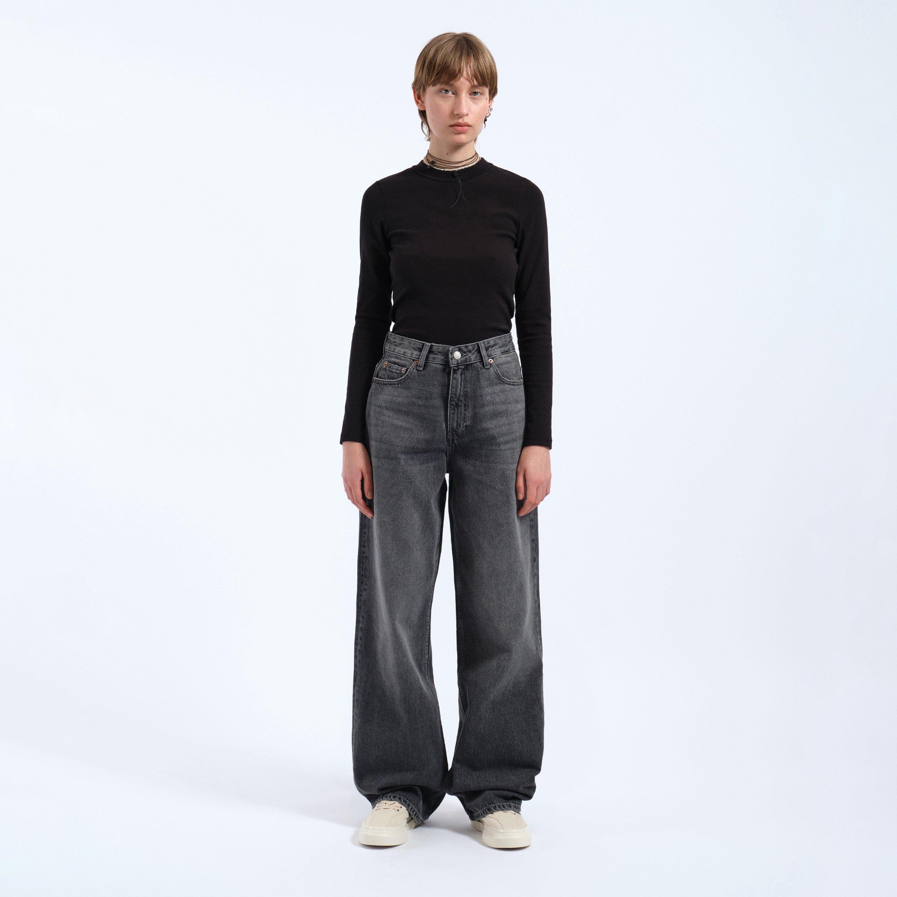 Mid Grey Used - Dr Denim - Donna - Realxed Fit Jeans - 3