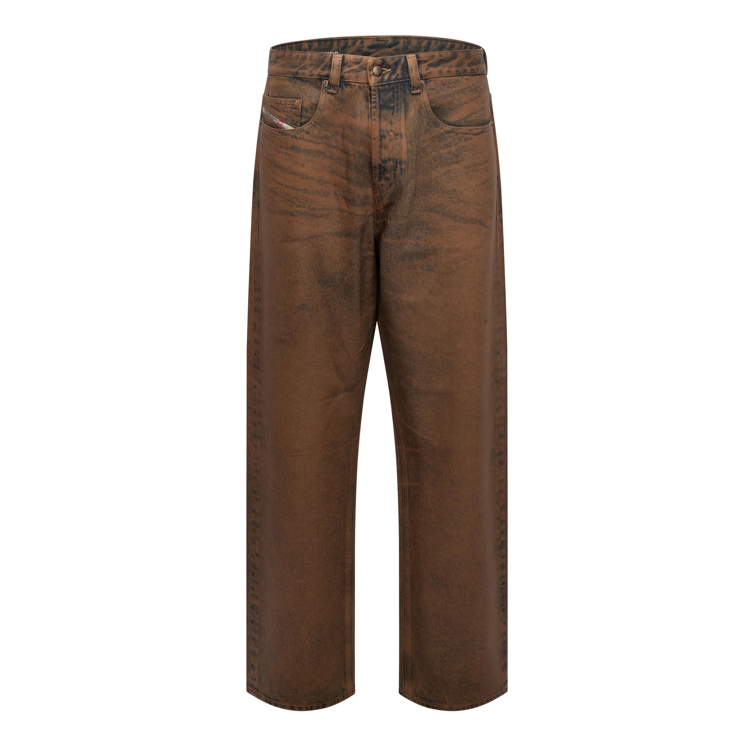Diesel Men's 2001 D-Macro Wide Leg Jeans - Blue Denim - 31W R