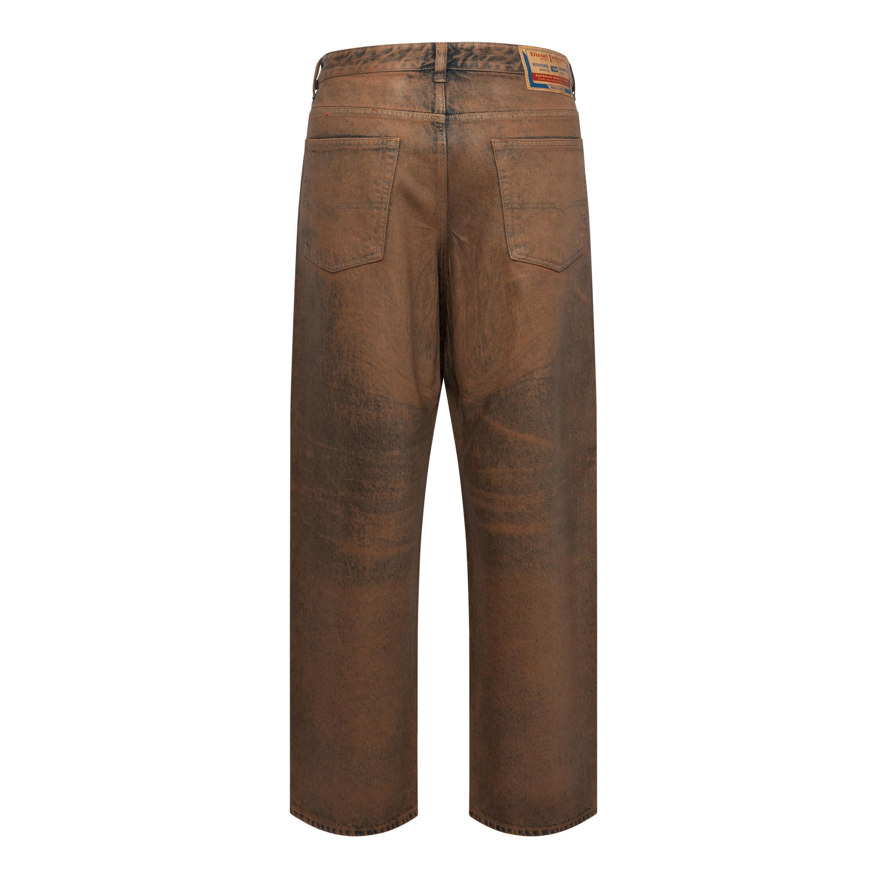 Blue Denim - Diesel - Men's 2001 D-Macro Wide Leg Jeans - 2