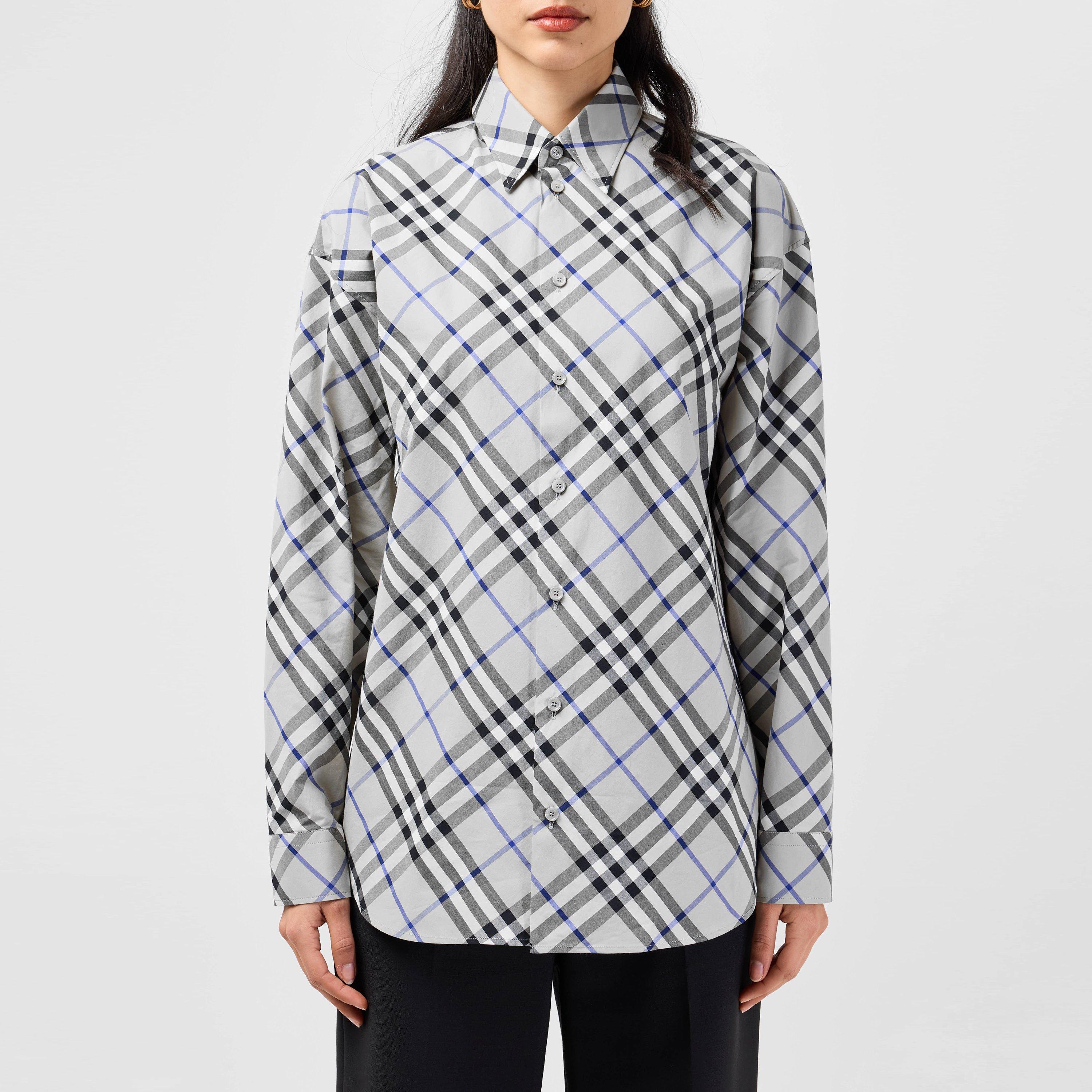 Burberry Check Shirt - Sand - Size 12 (M)
