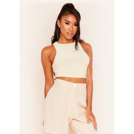 Missy Empire Racer Crop Top