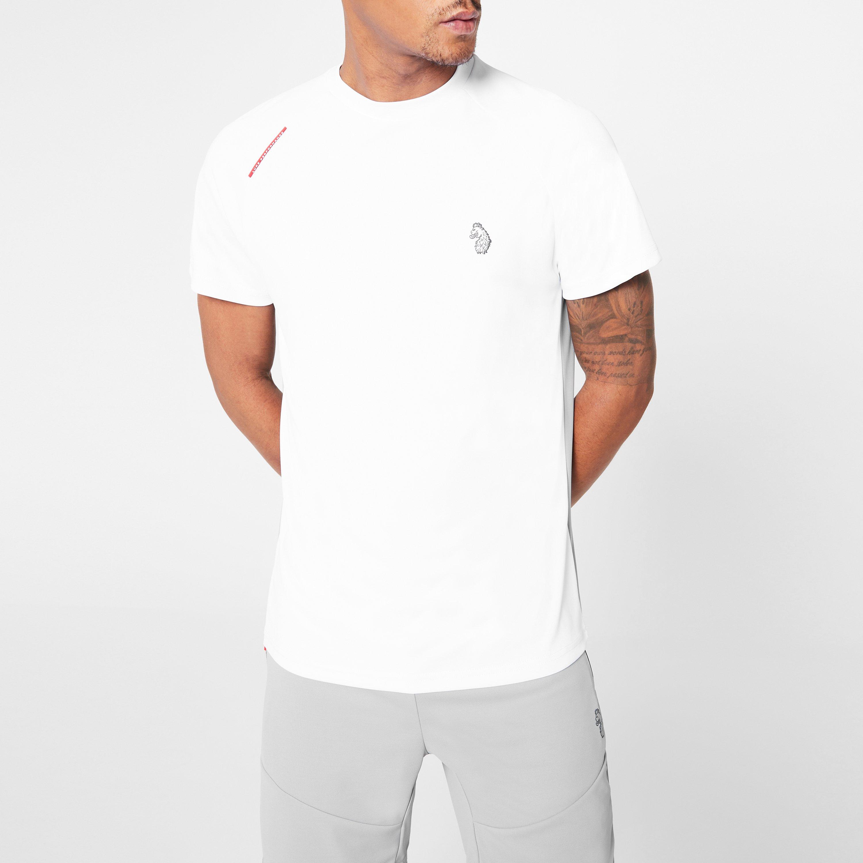 Weiß - Luke Sport - Performance Crunch T Shirt - 4