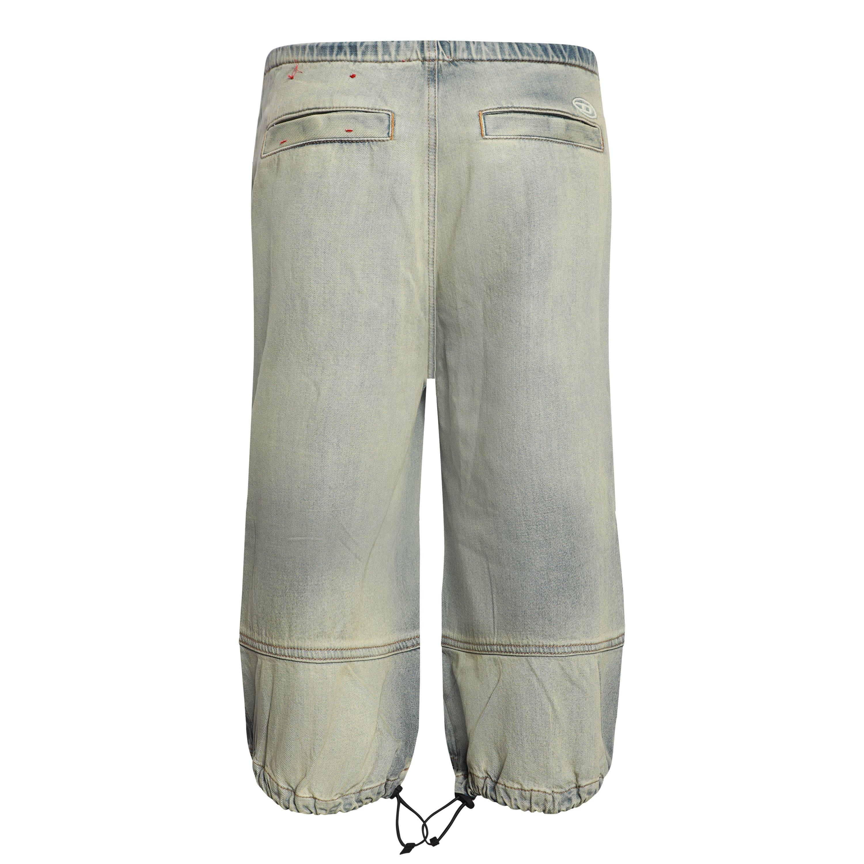 Blue Denim - Diesel - Men's D-Dayetz Denim Shorts - 2