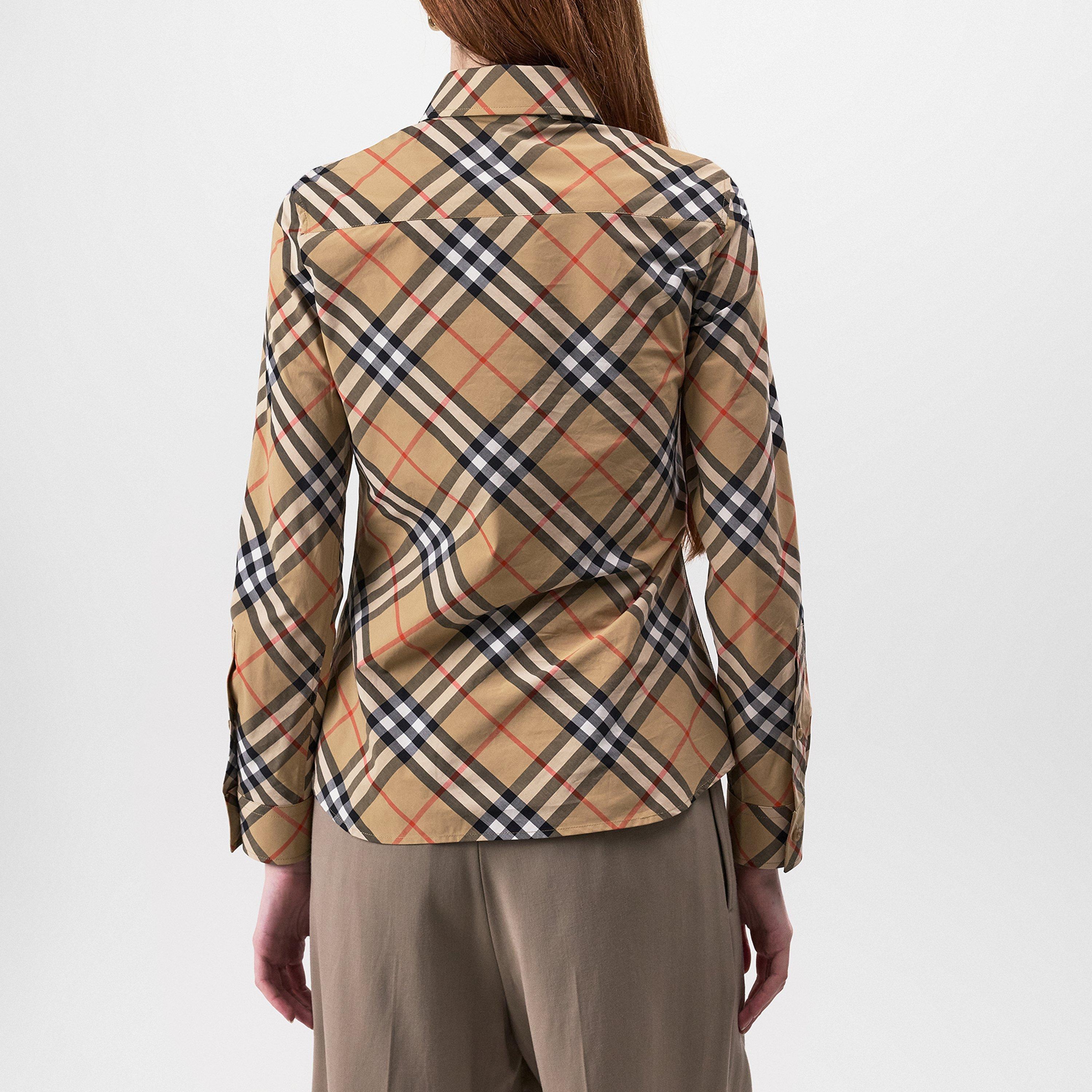 Sand - Burberry - Check Shirt - 3