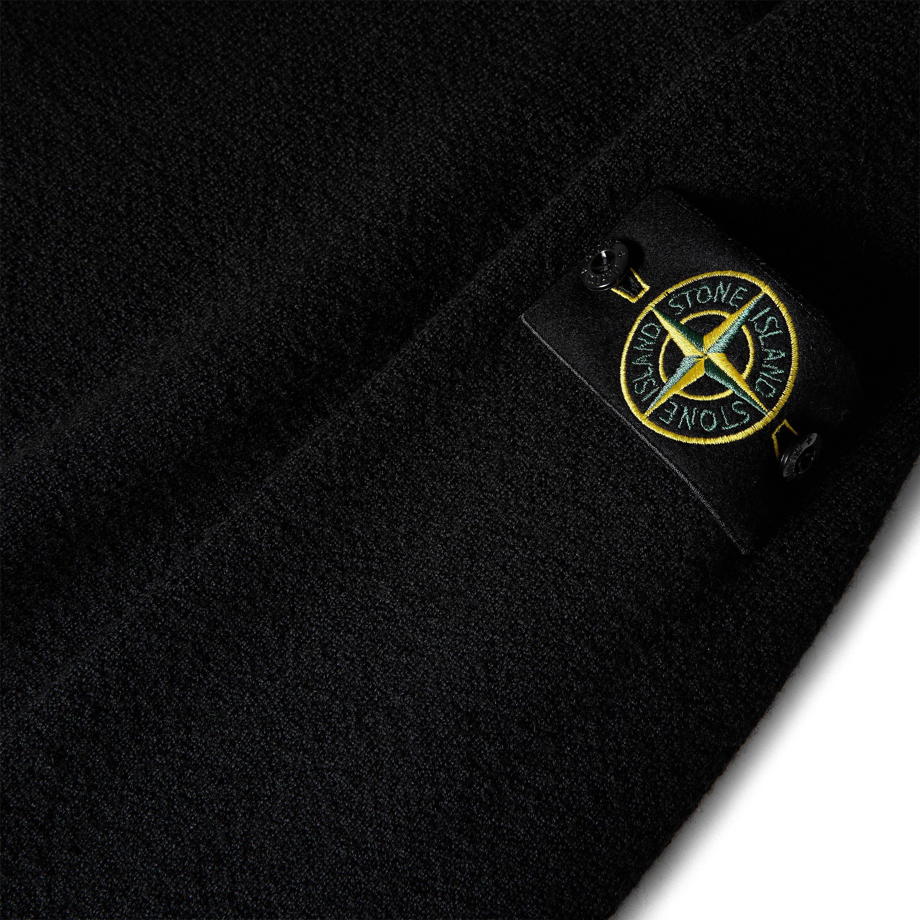 Black V0029 - Stone Island - Stone Textured Knit Sn64 - 3