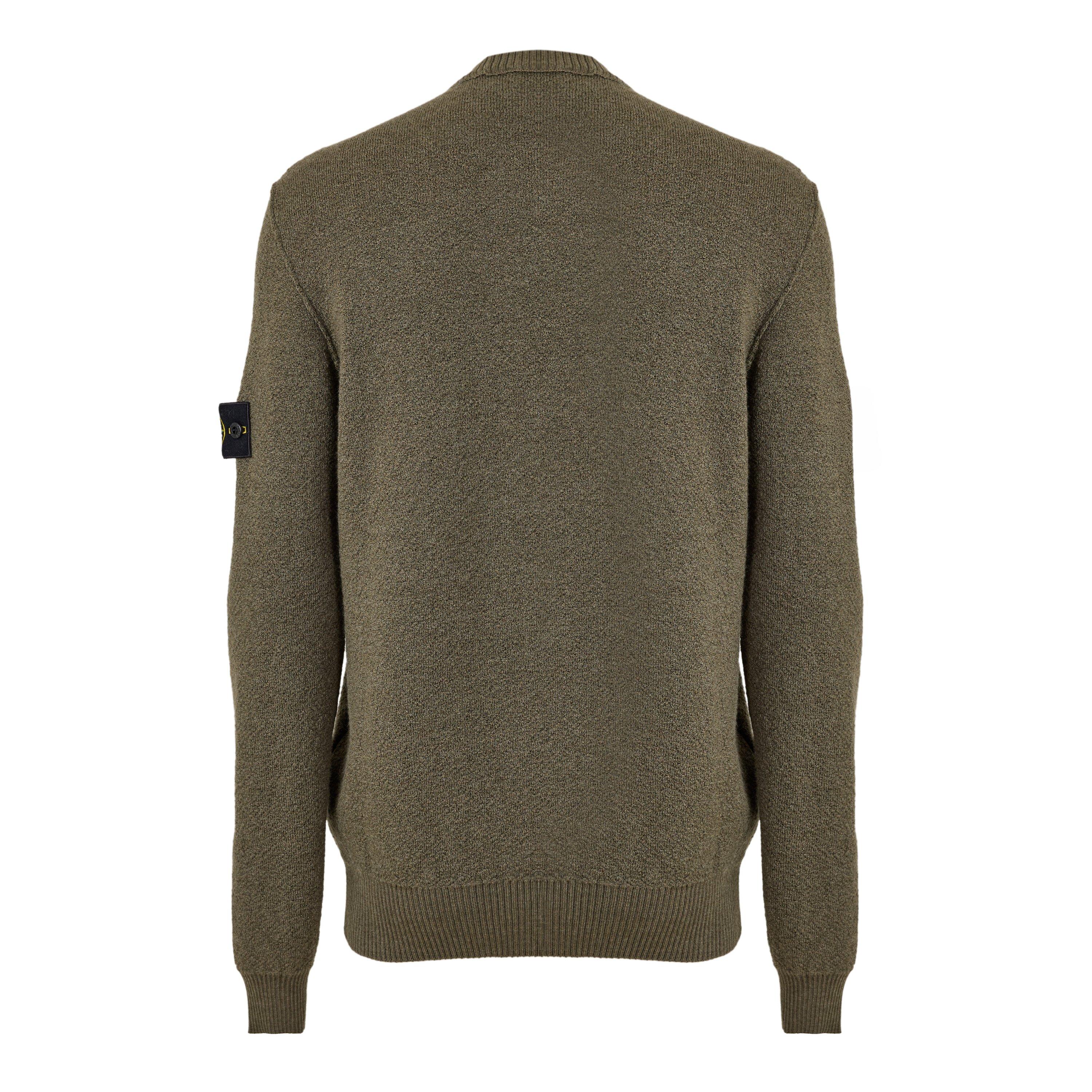 Mil Green V005G - Stone Island - Stone Textured Knit Sn64 - 2