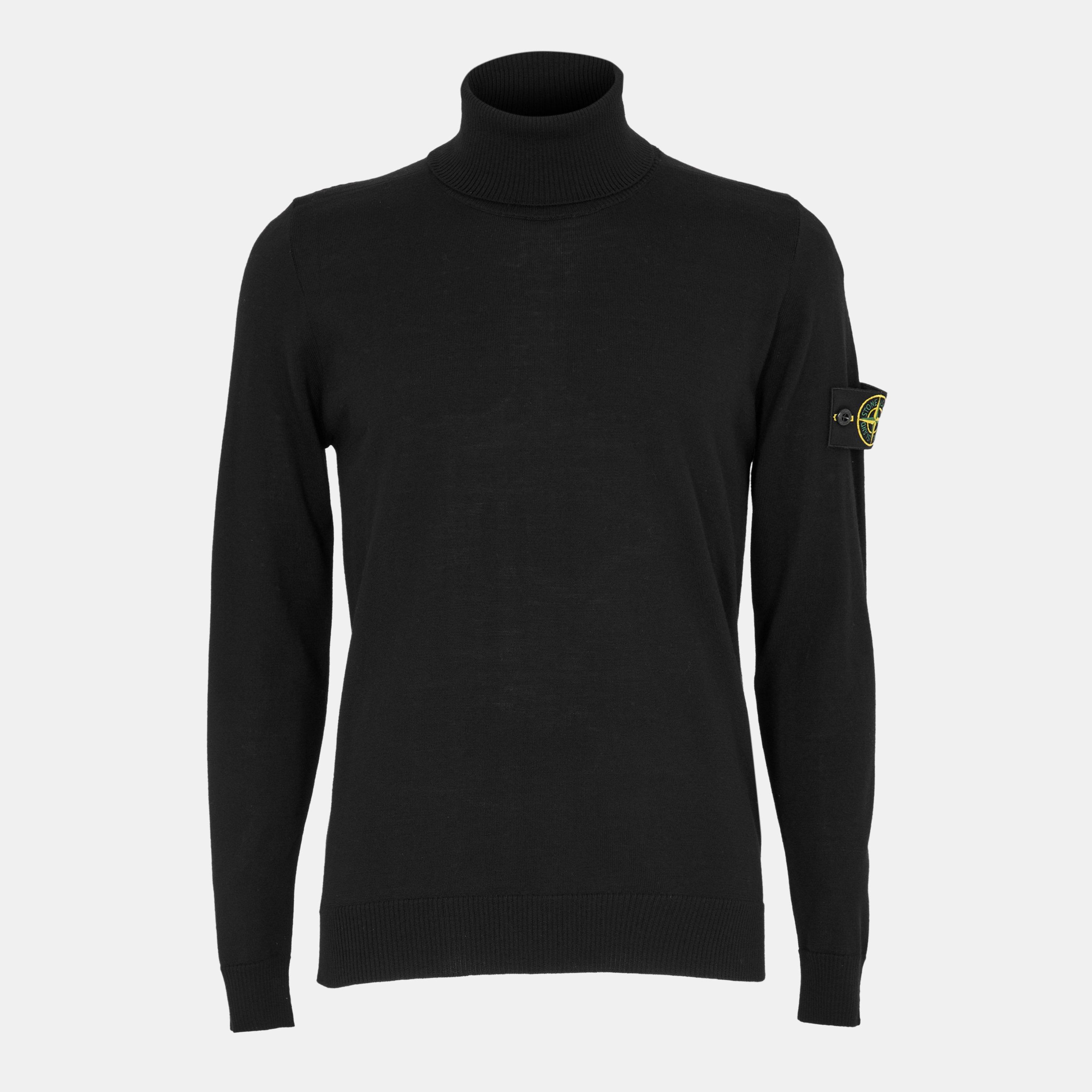 Nero V0029 - Stone Island - Men's Knitted Top - 1