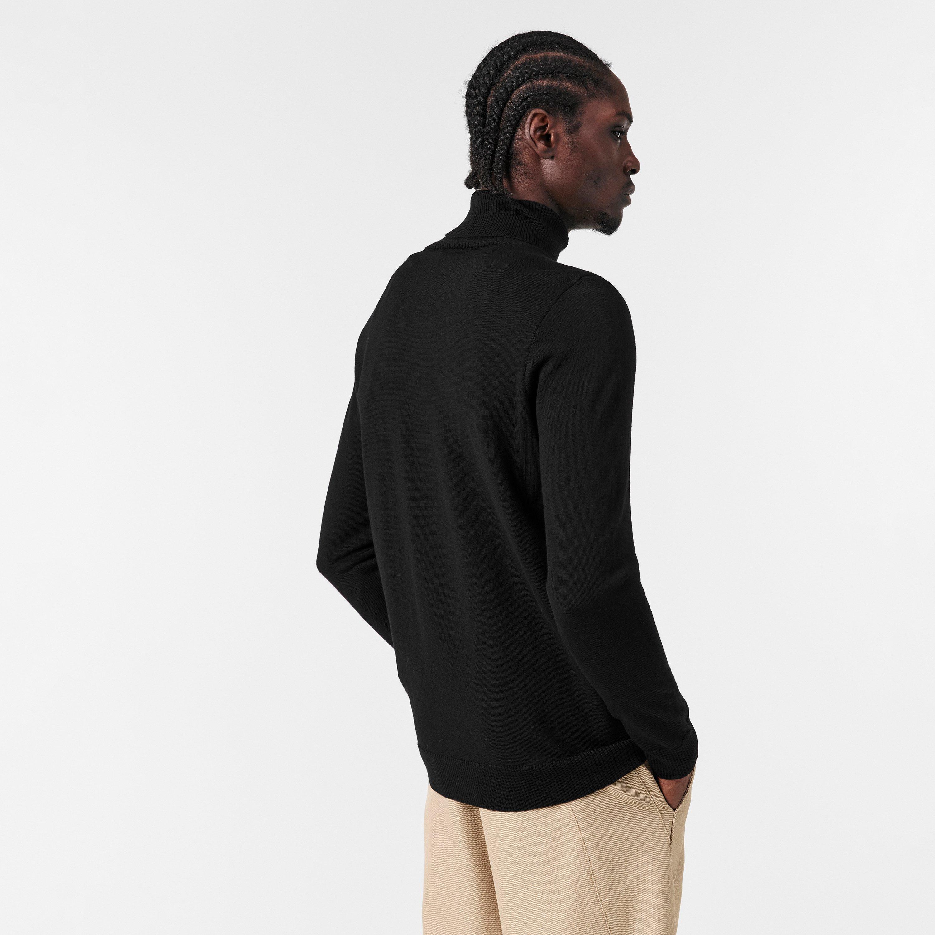 Nero V0029 - Stone Island - Men's Knitted Top - 4