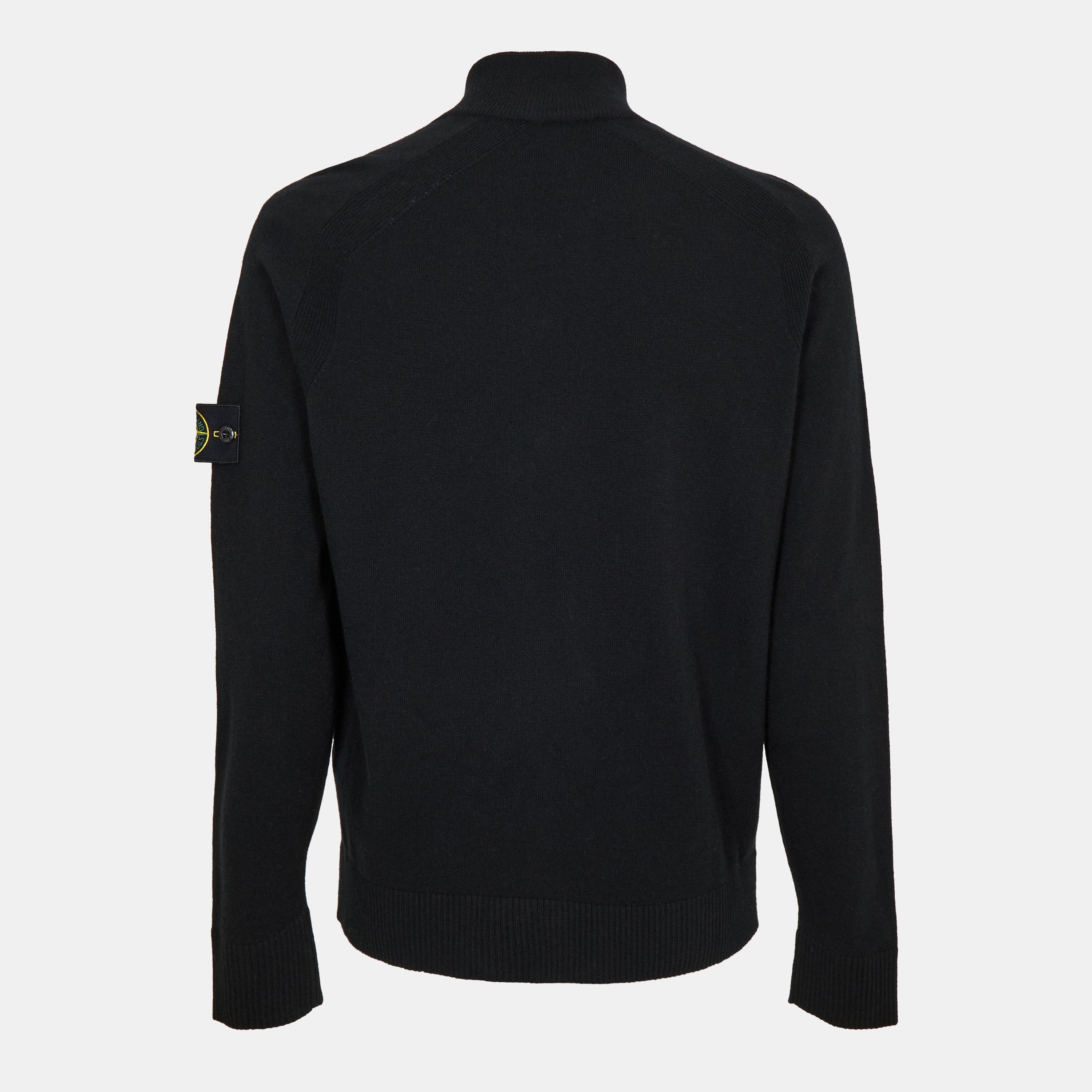 Nero V0029 - Stone Island - Men's Knitted Top - 2