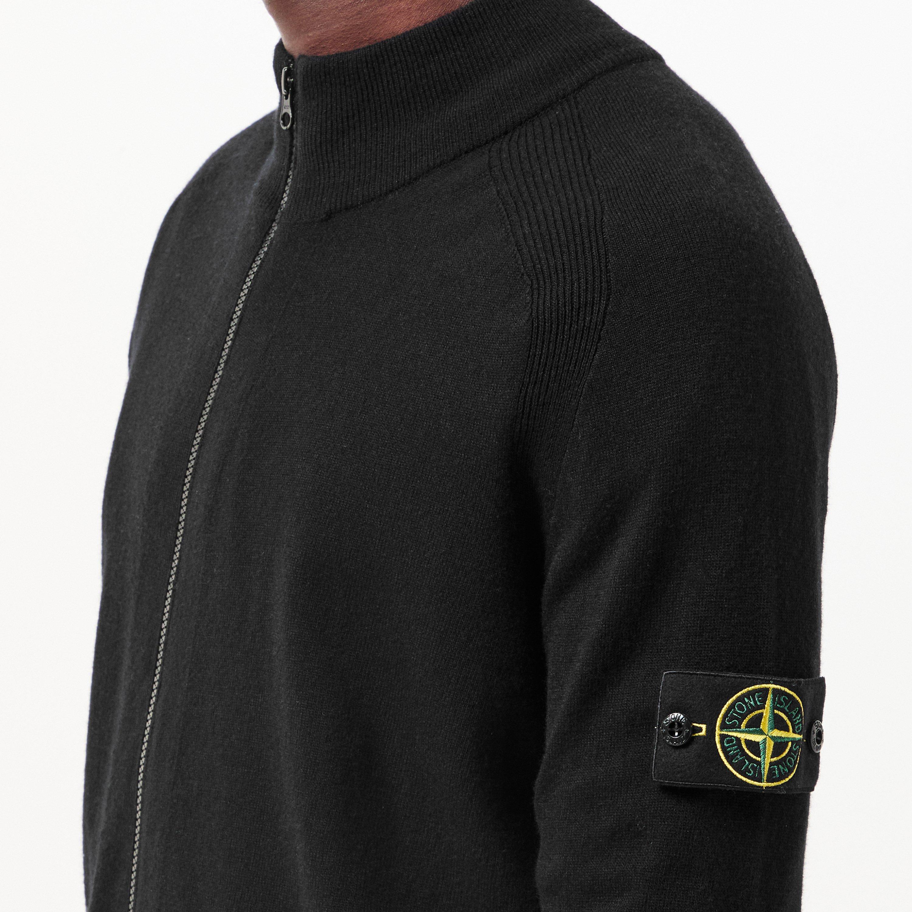 Nero V0029 - Stone Island - Men's Knitted Top - 5