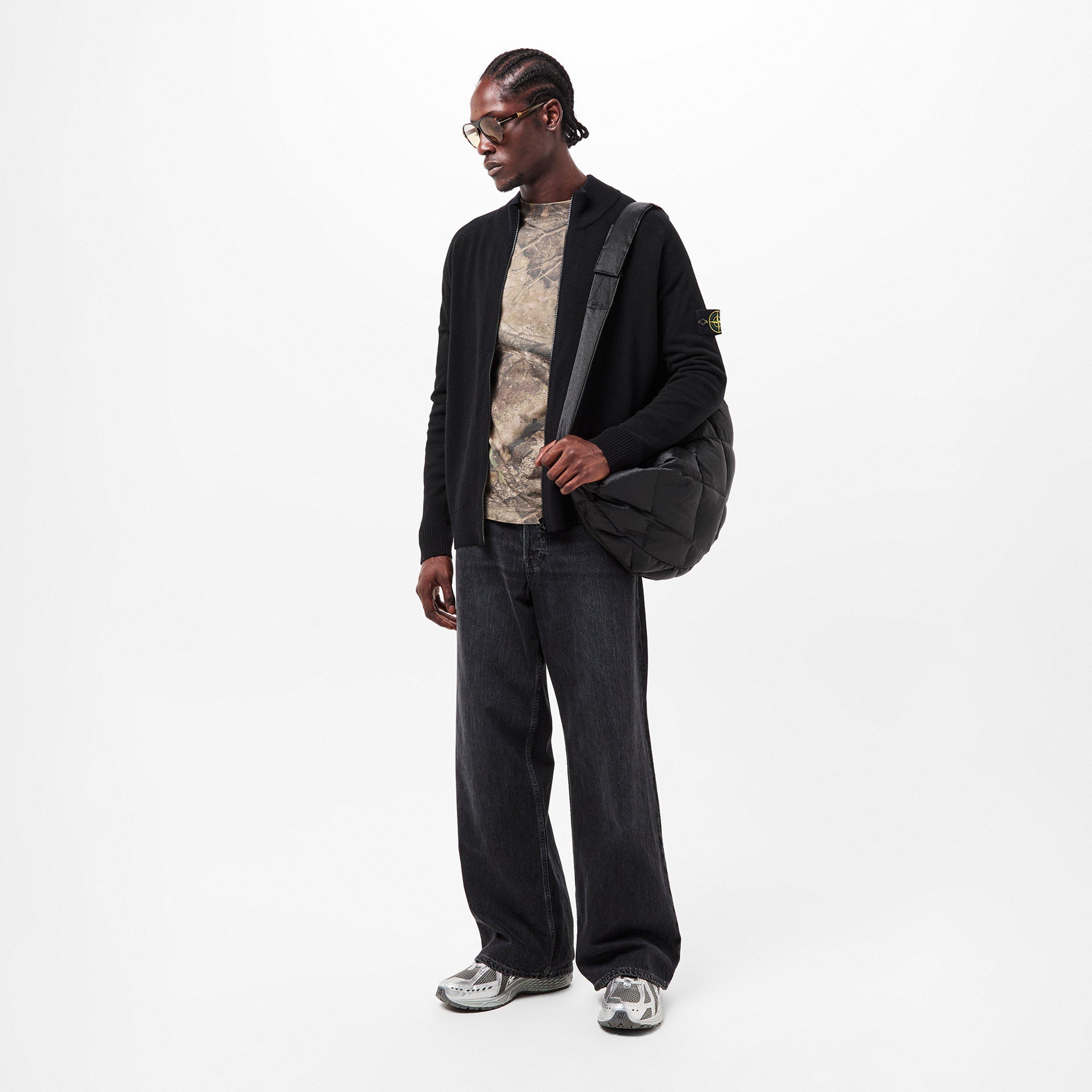 Nero V0029 - Stone Island - Men's Knitted Top - 6