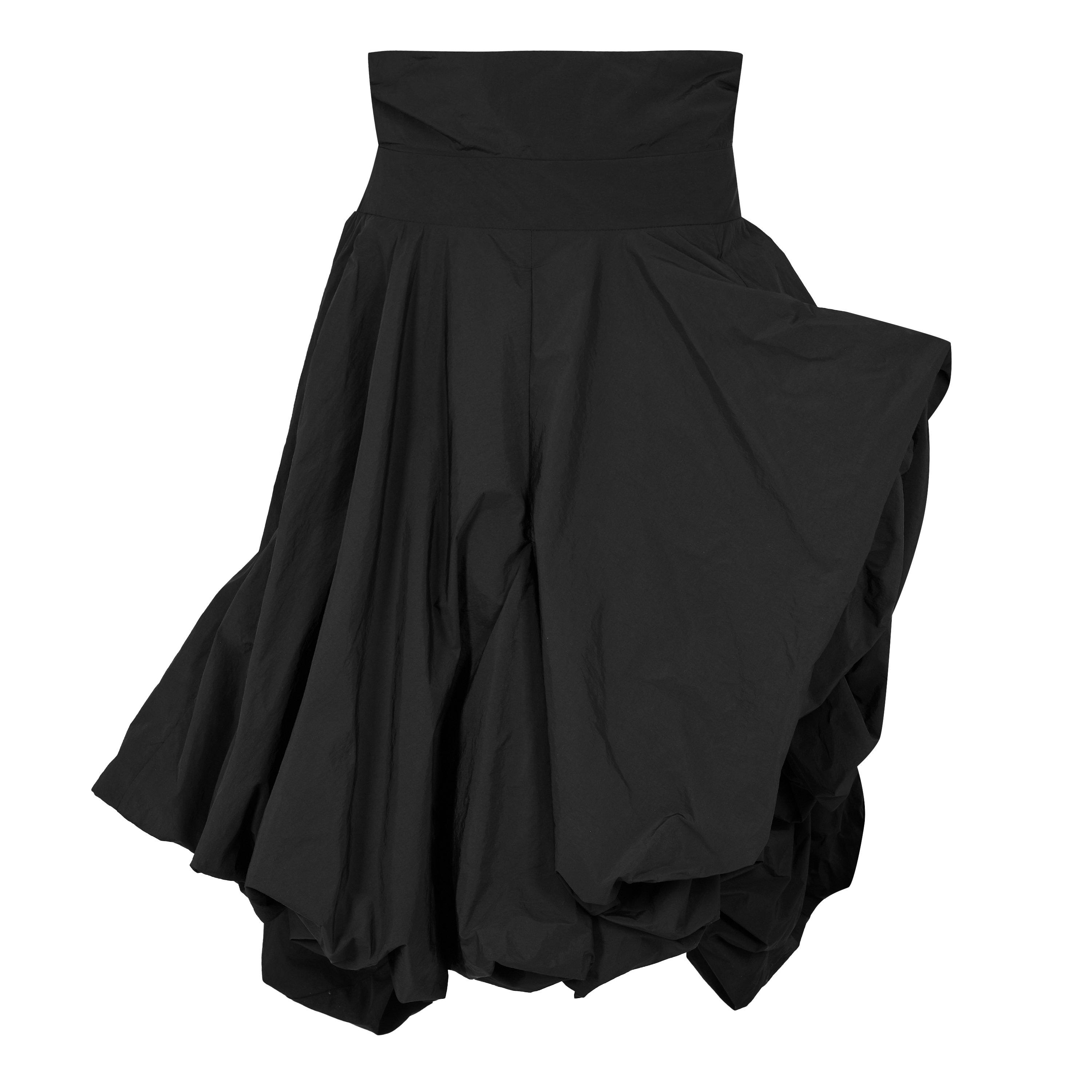 Black - Magda Butrym - Women's Skirt 01 Midi - 1