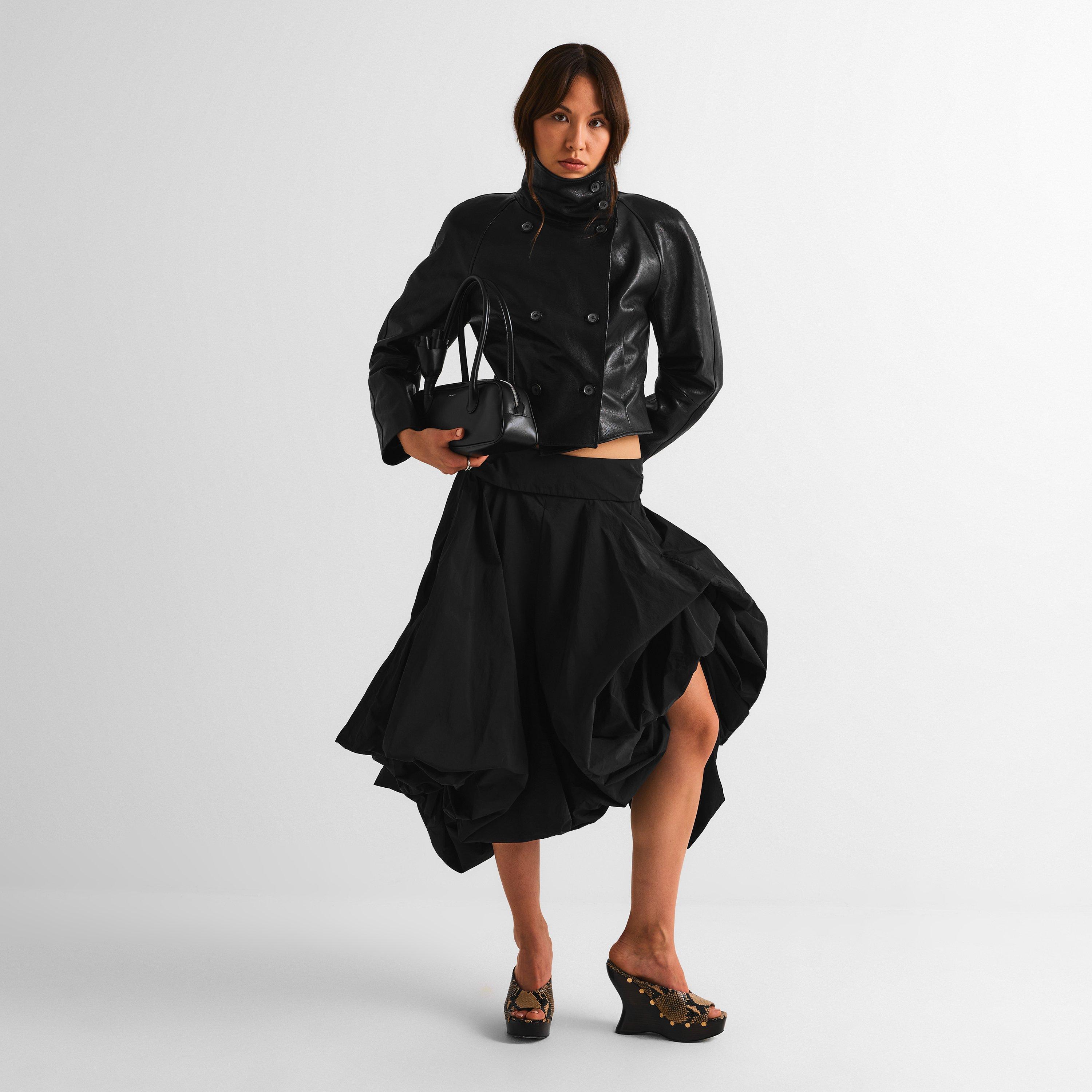 Black - Magda Butrym - Magda Skirt 01 Ld62 - 5