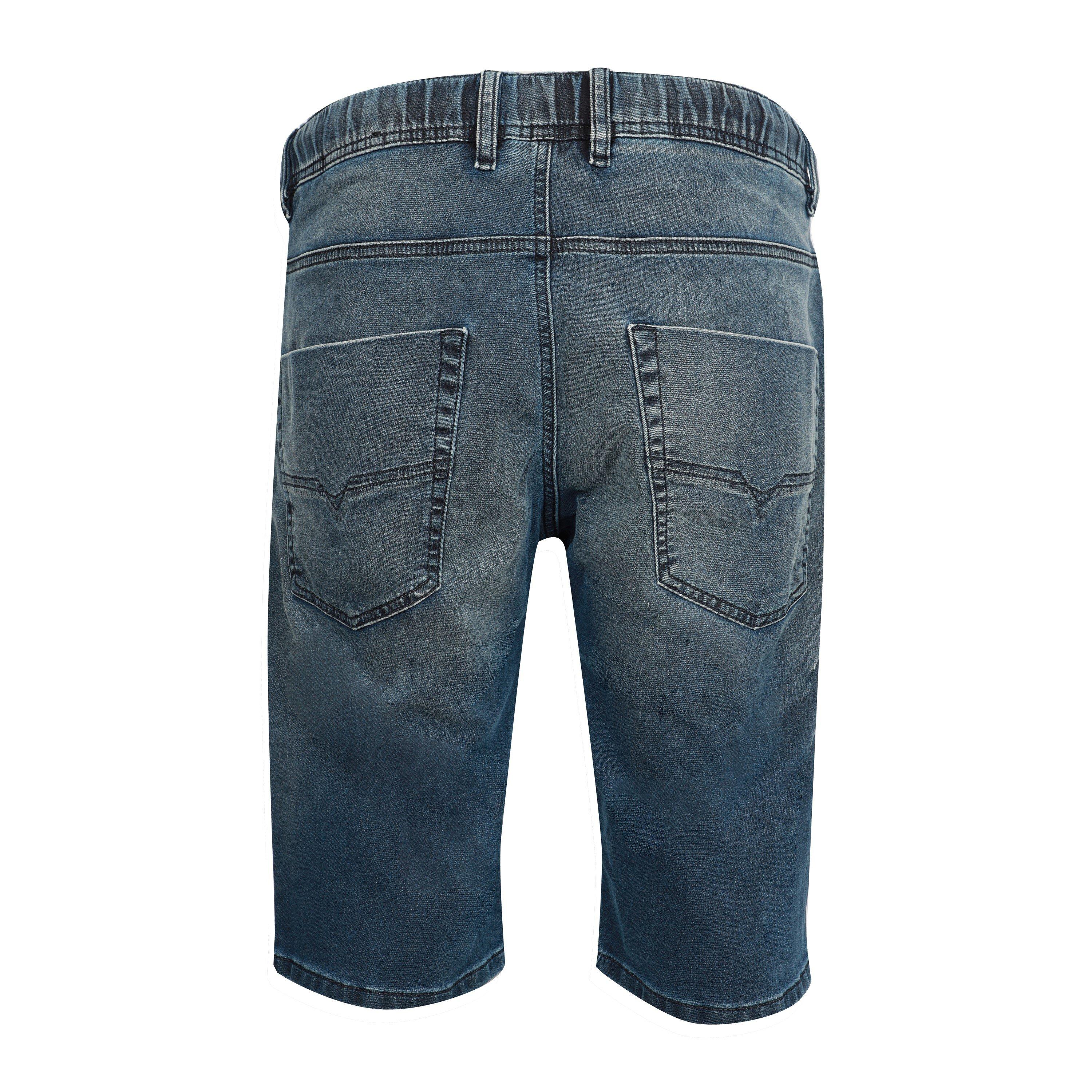 Blue Denim - Diesel - Men's Krooley-Ne-Short Denim Shorts - 2