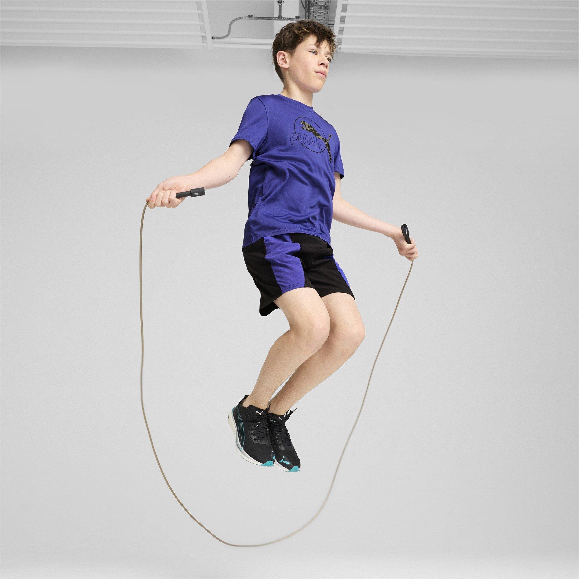 Puma Nero - Puma - Fit Evrydy Shorts B Gym Short Unisex Kids - 4