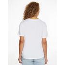 RE DONE T-shirt con stampa Easy anni 90 Bianco - Tommy Sport - Womens Logo T-Shirt - 5