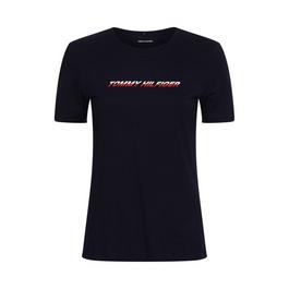 Tommy Sport Regular Cut Graphic Crewneck T-shirt