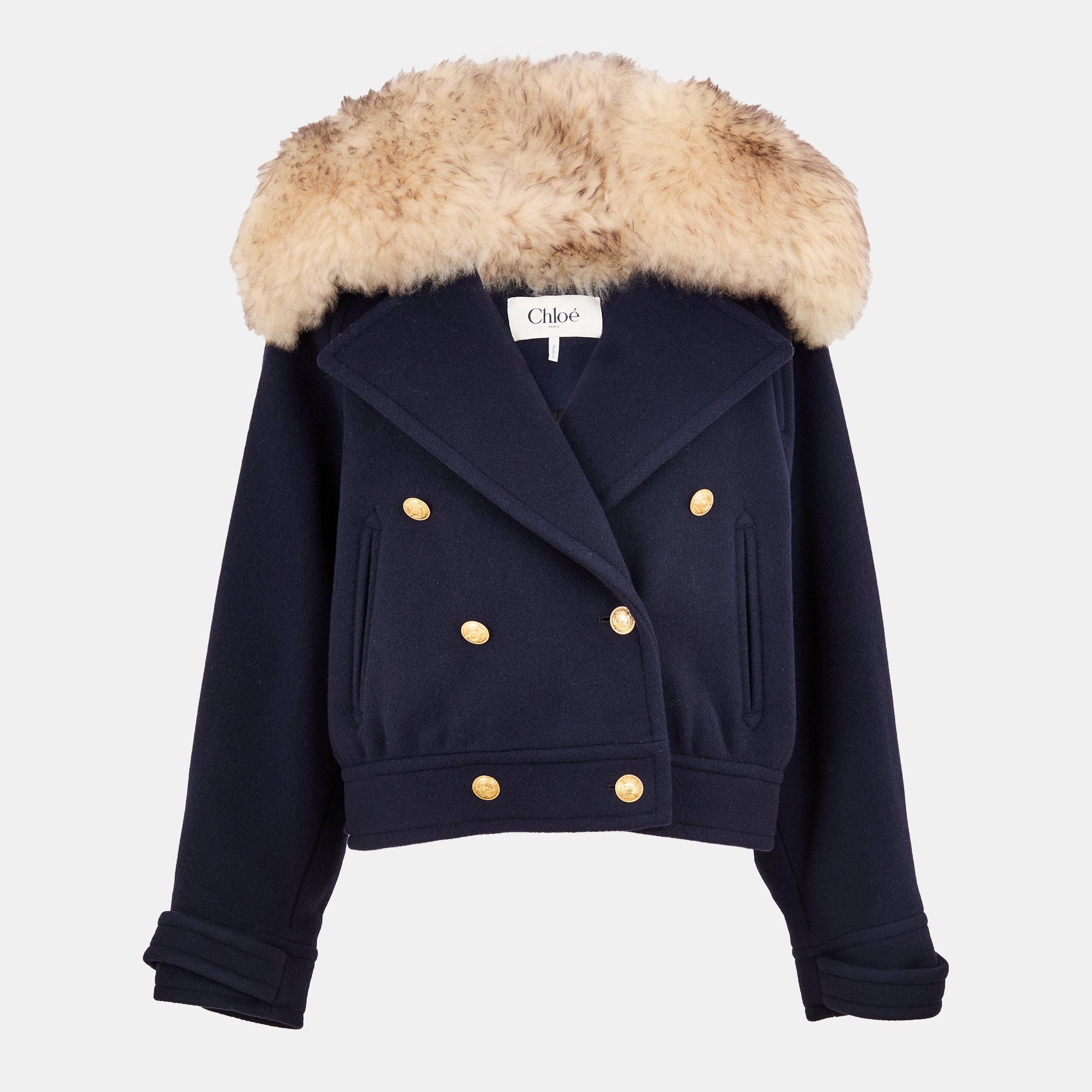 Evening Blue - Chloe - Women's Peacoat - 1