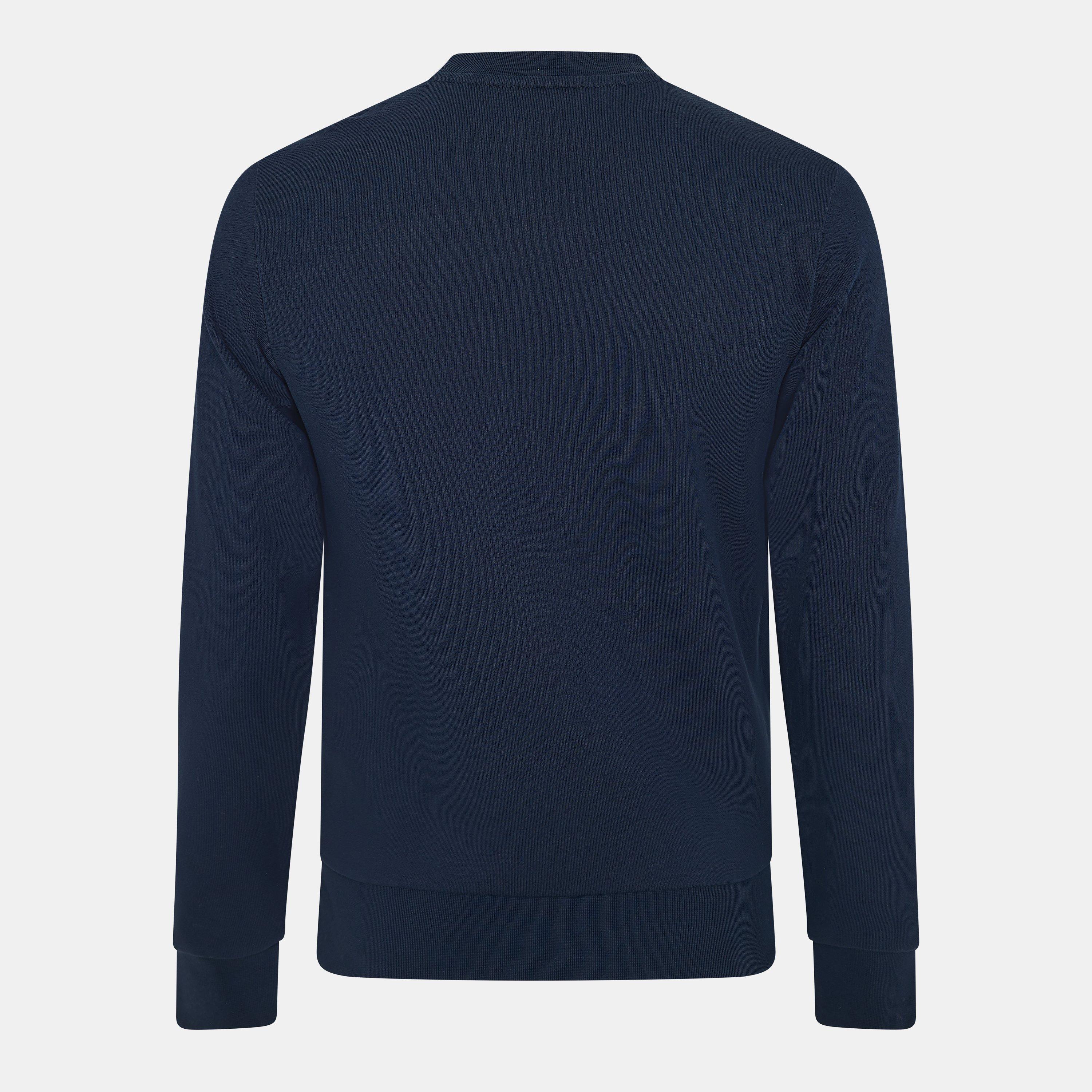 Navy/Expresso - Lacoste - Crew Neck Jumper - 2
