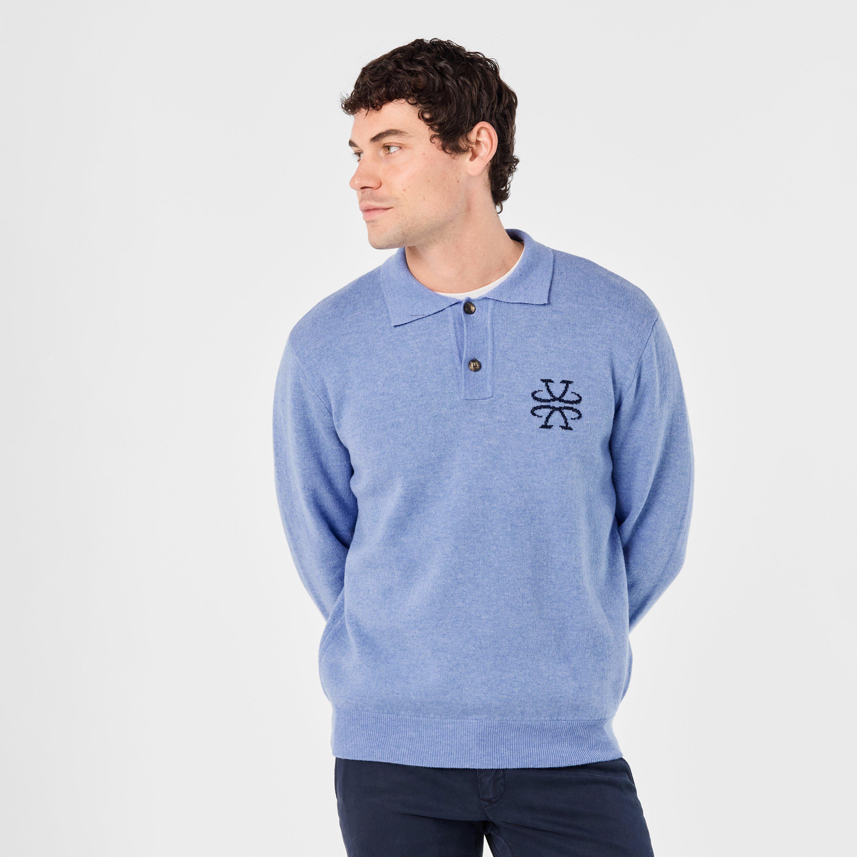 Azure - Jacob Cohen - Men's Polo Knitted Top - 3