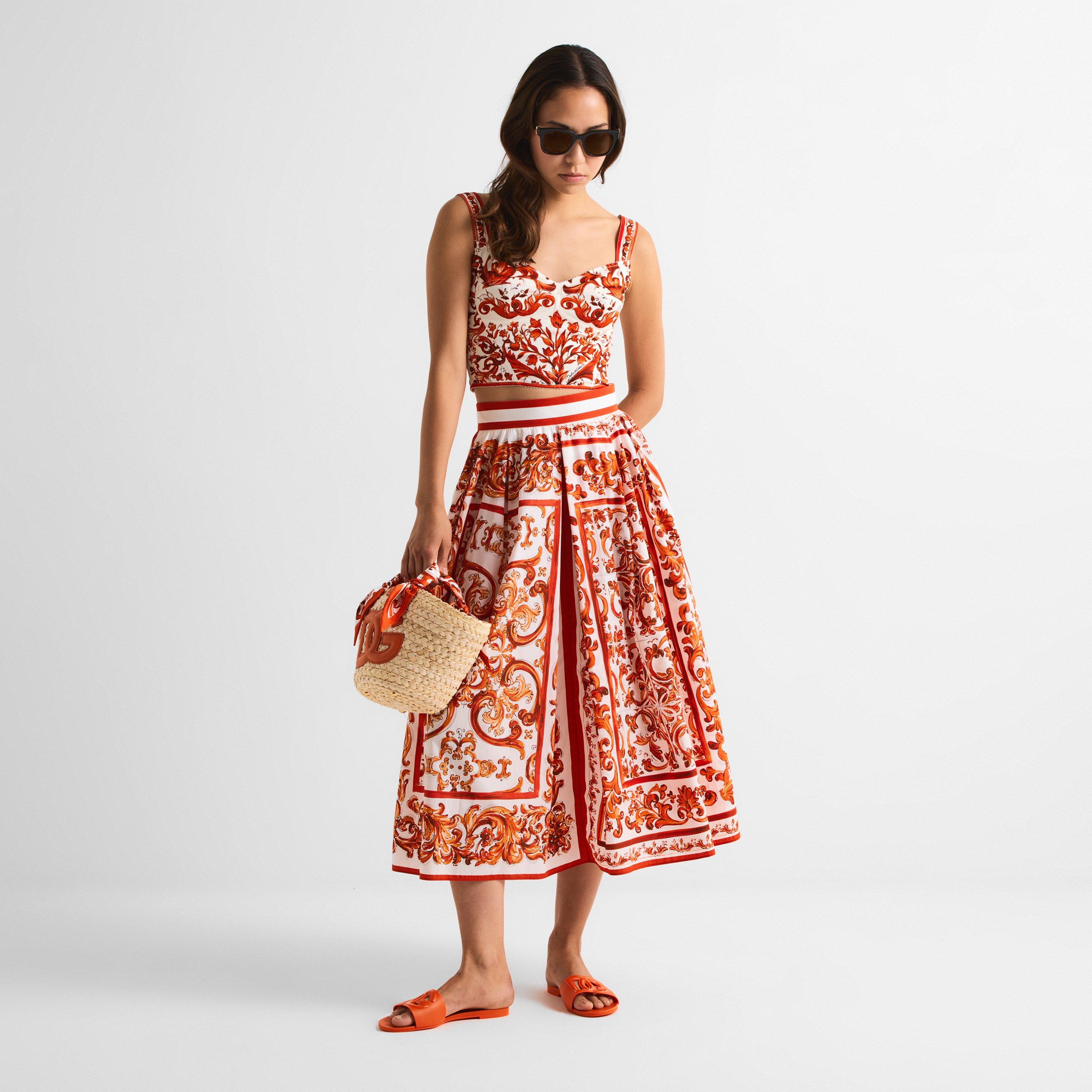 Varante Abbnata - Dolce and Gabbana - DG Midi Skirt Ld63 - 6