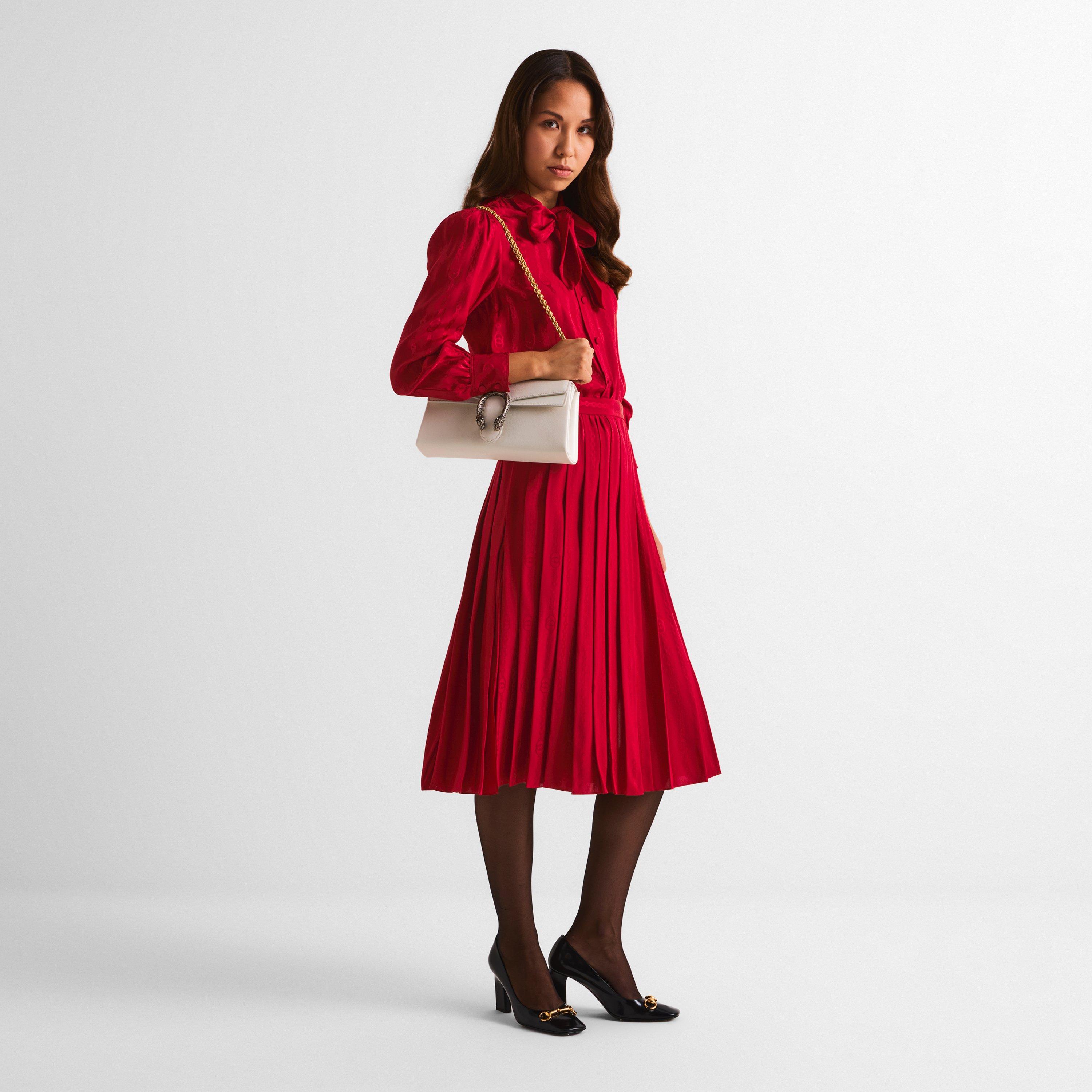 Fire - Gucci - Gucci Silk Skirt Ld63 - 6