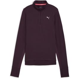 Puma Puma Run Favorite 1/4 Zip W Fleece Womens