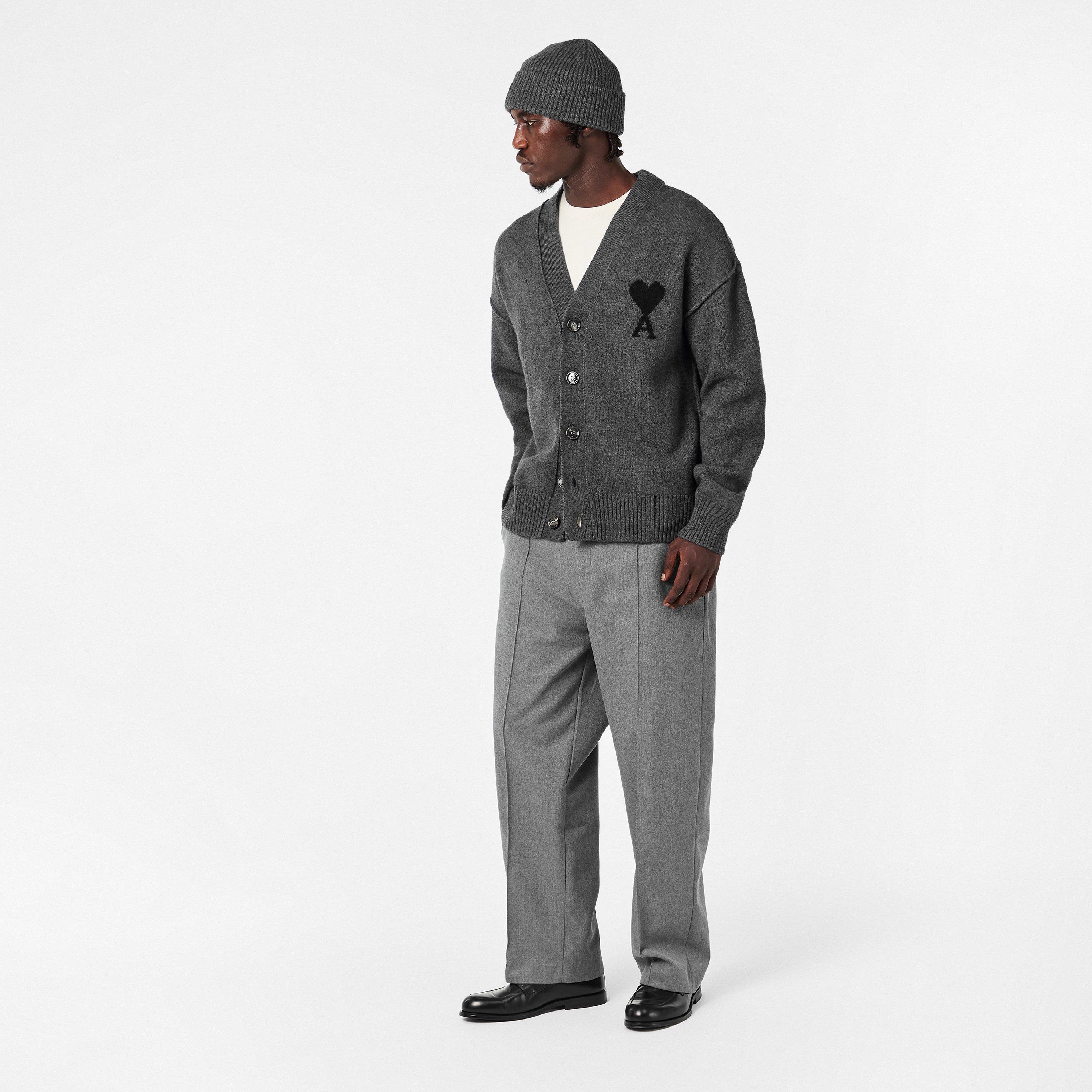 Grey 0504 - Ami Paris - Ami ADC Cardig Sn54 - 6