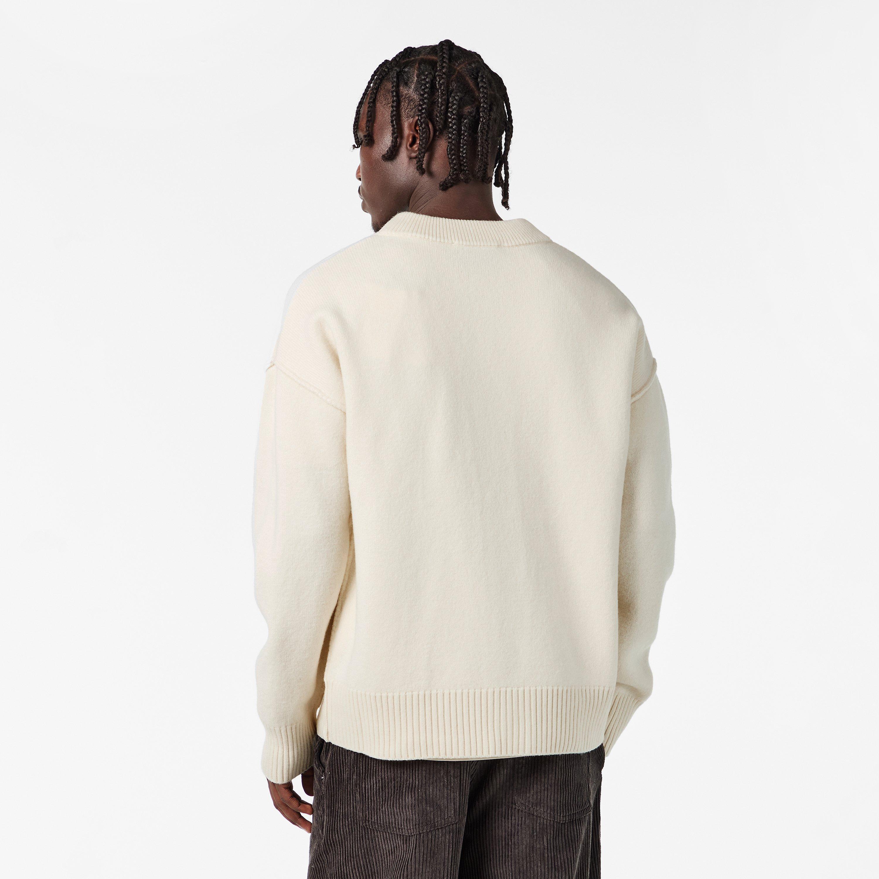 Ecru 151 - Ami Paris - Men's ADC Cardigan - 4