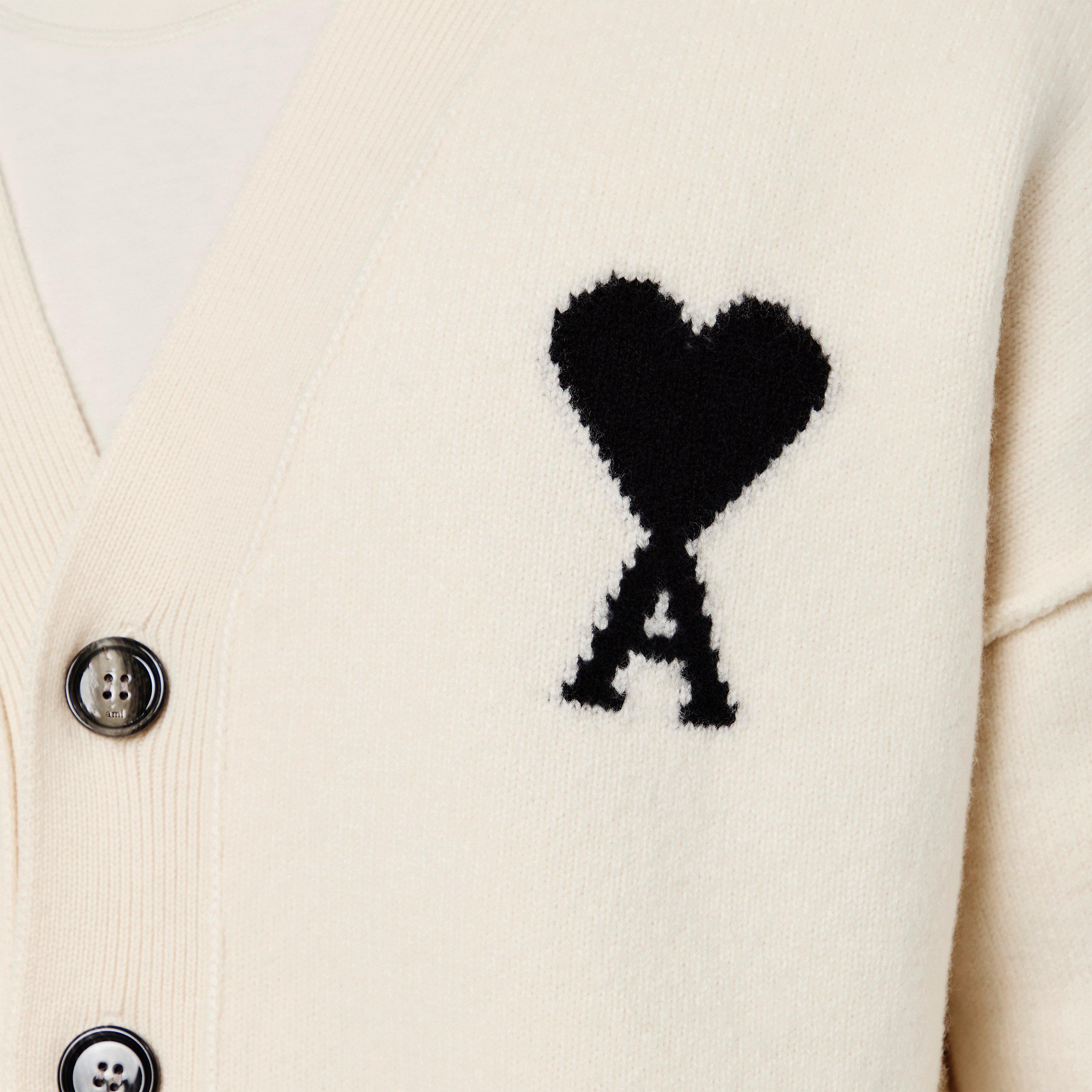 Ecru 151 - Ami Paris - Men's ADC Cardigan - 5