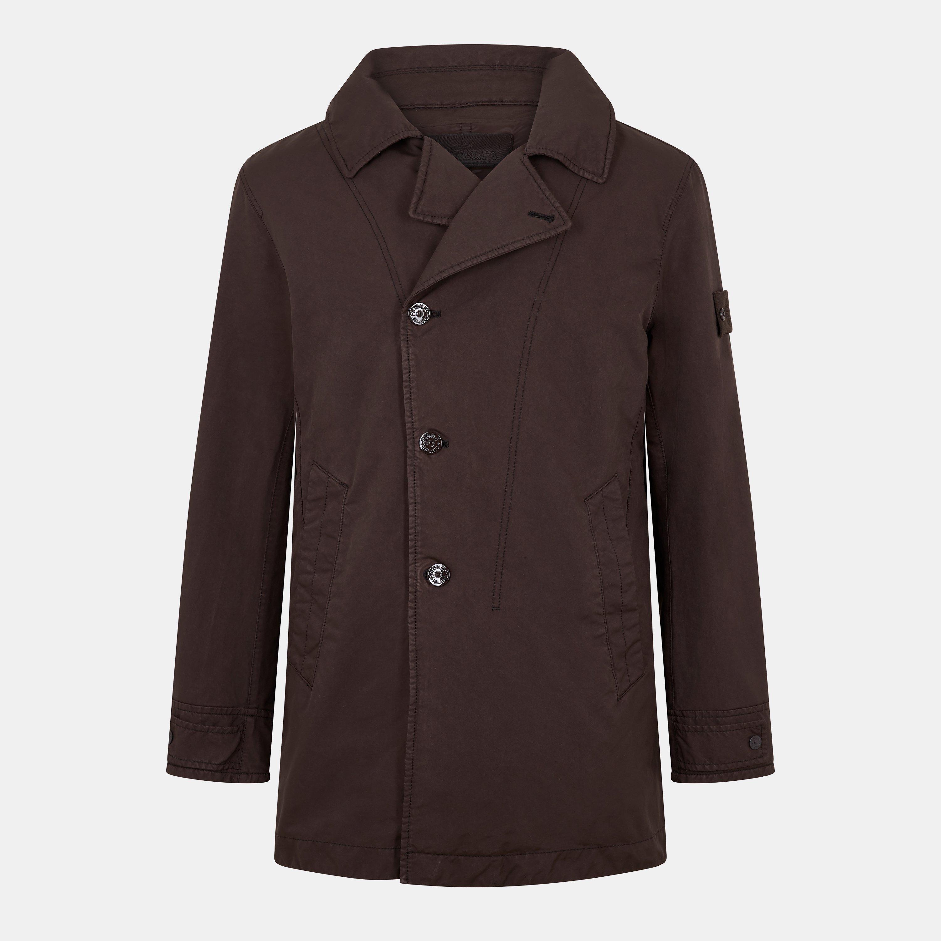 未使用品　stone  ghost piece peacoat Stone Island | Men's Ghost Weather-Resistant Peacoat | Peacoats