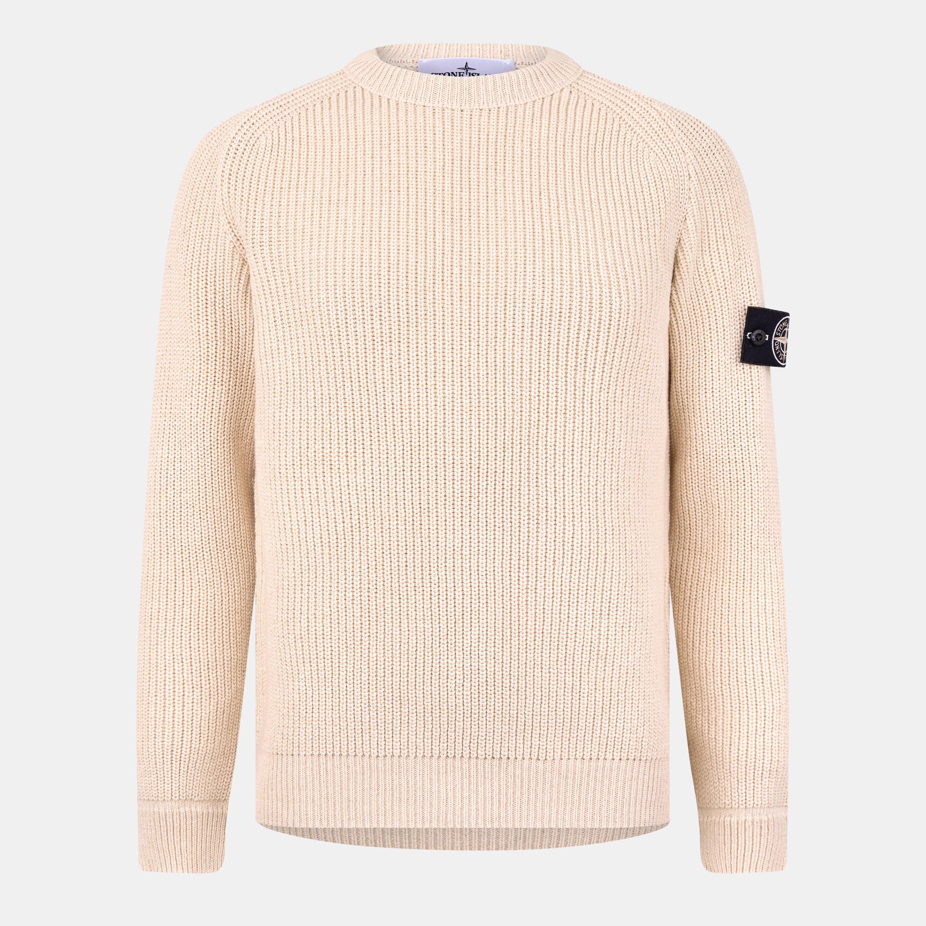 Avorio V0093 - Stone Island - Compass Knit Jumper - 1
