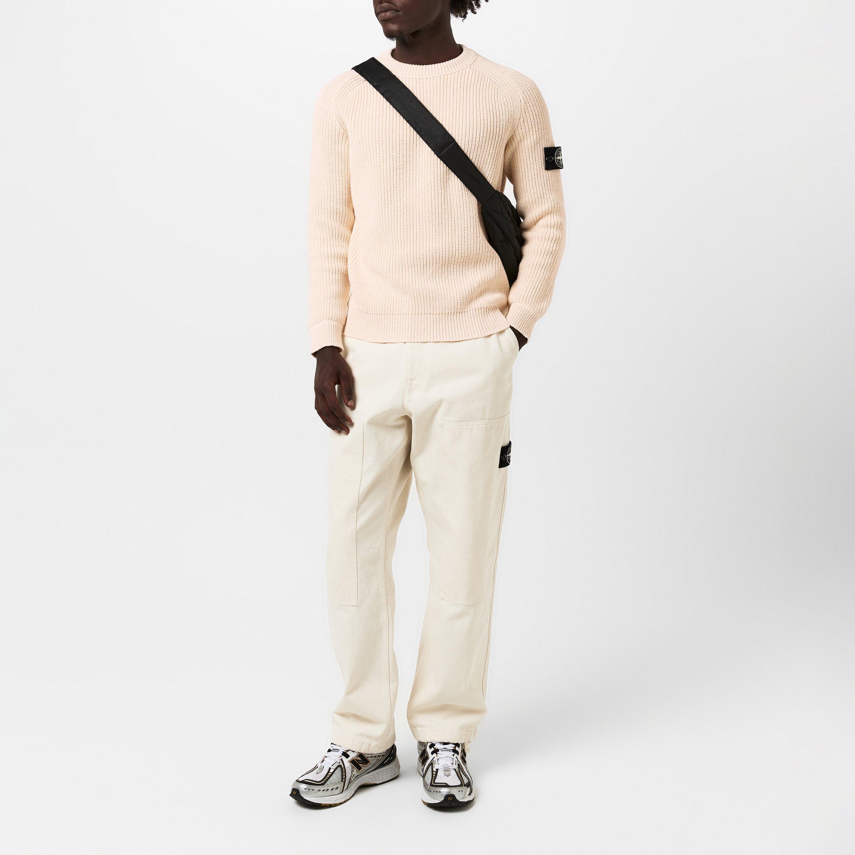 Avorio V0093 - Stone Island - Compass Knit Jumper - 6