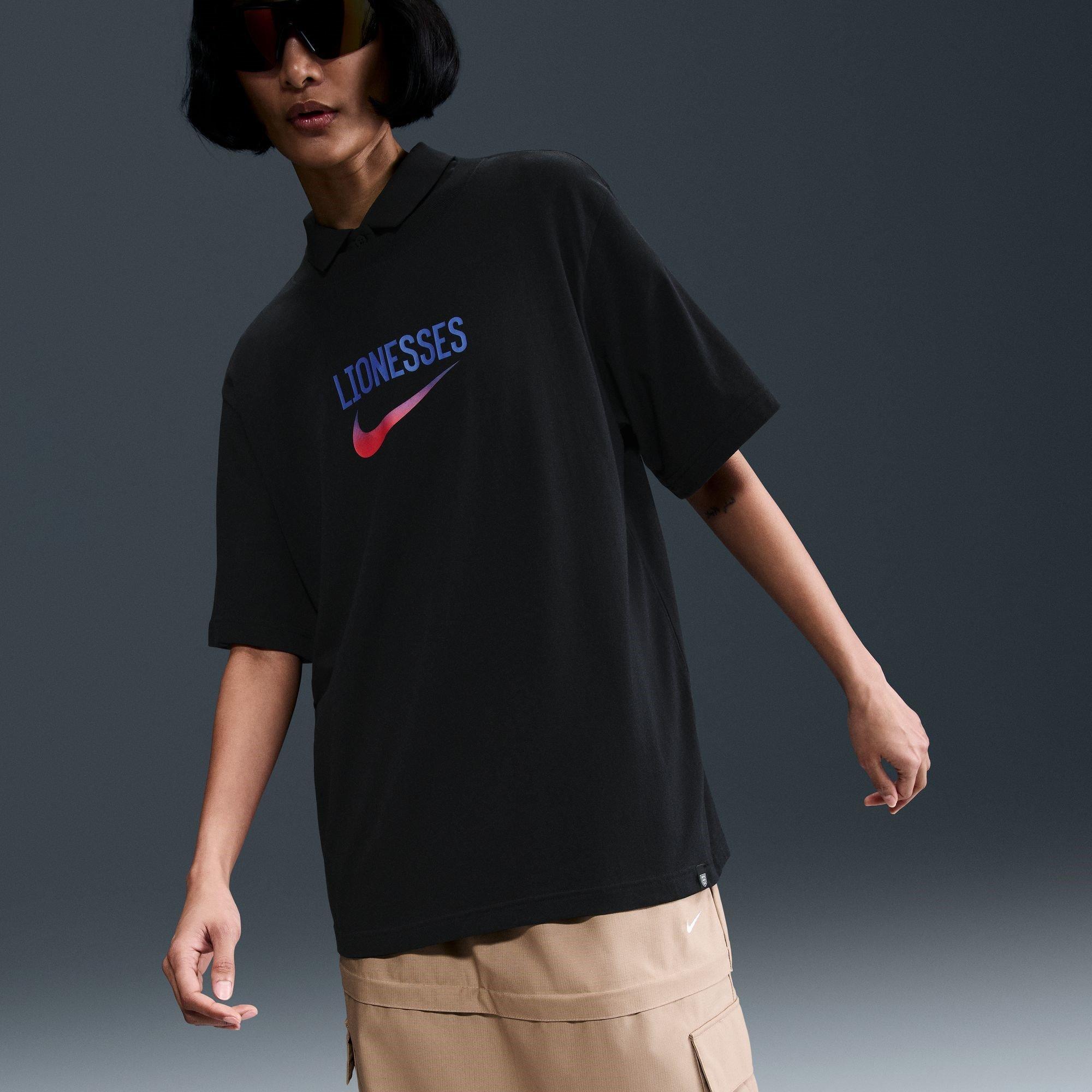 Preto - Nike - England Lionesses T-Shirt 2025 Womens - 10