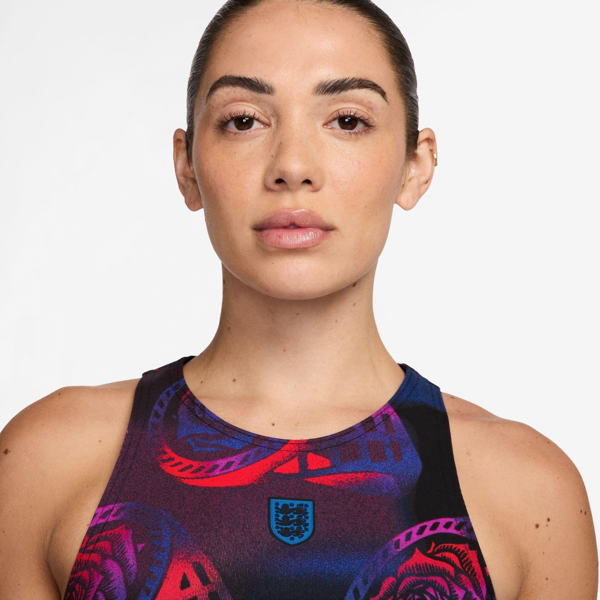 Purple/Black - Nike - England Printed Tank Top 2025 Womens - 3