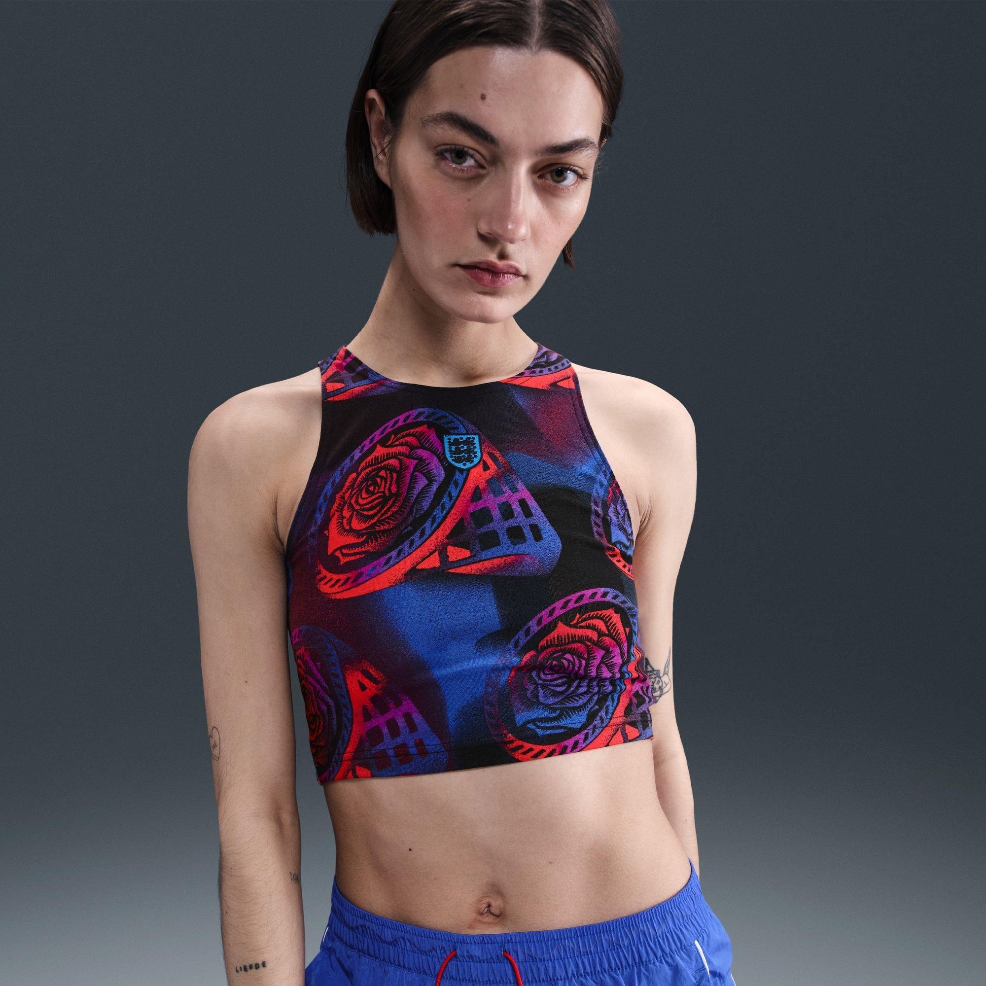 Purple/Black - Nike - England Printed Tank Top 2025 Womens - 4