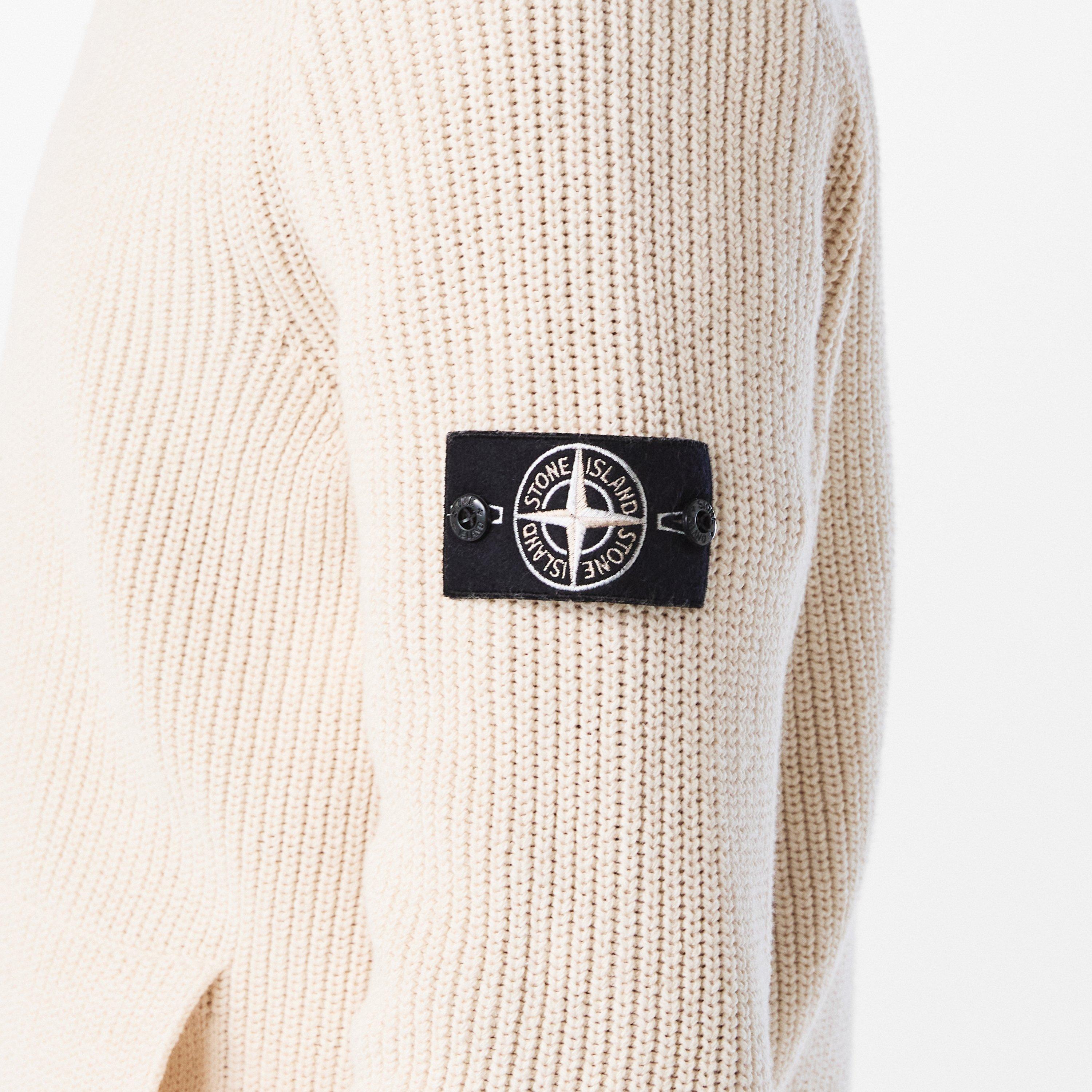 コ*コ様 【未使用】Stone  Zipper Cardigan X Margiela Style 2Way Zipper Cardigan Sweater High Neck Knit