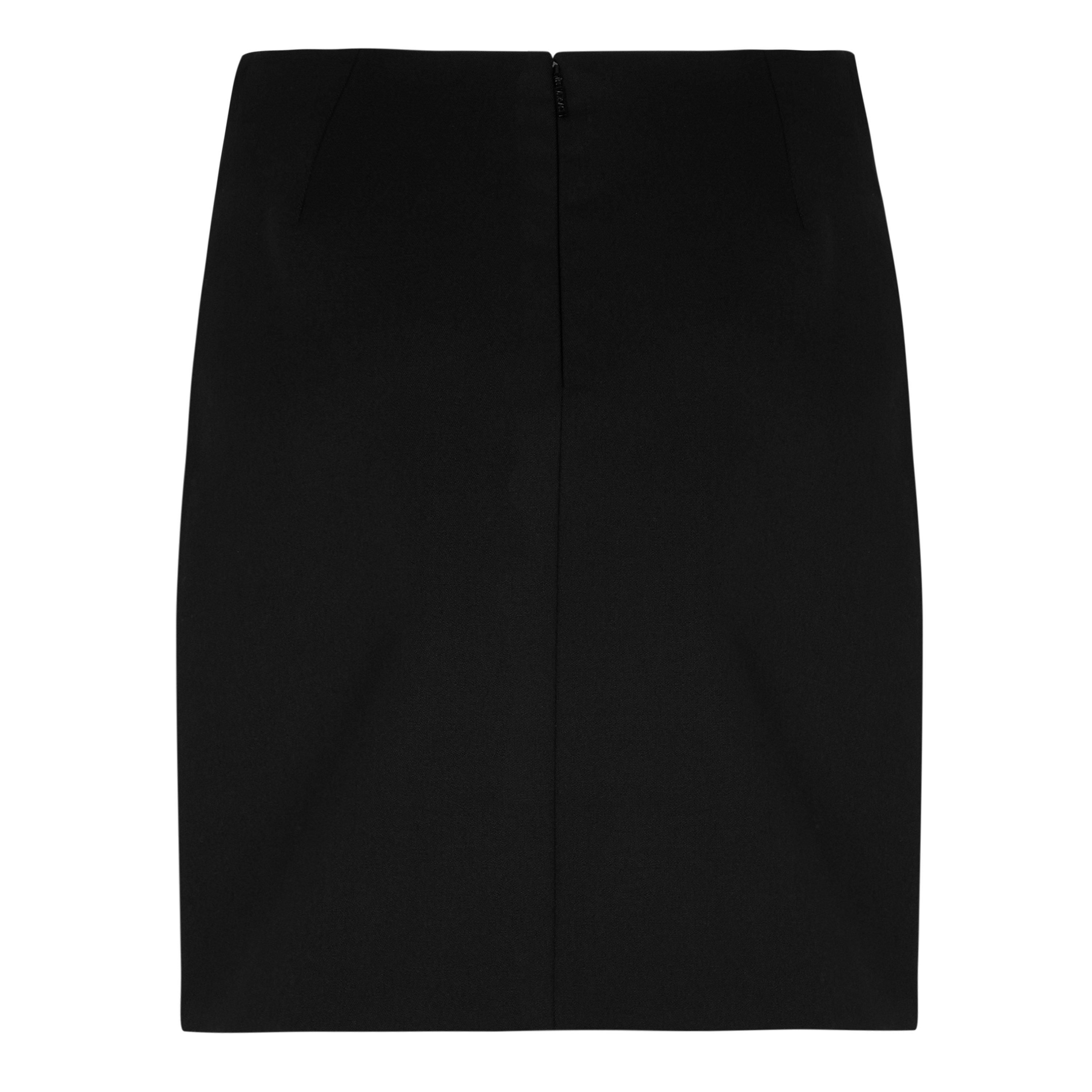 Black - Versace - Pin-A-Line Mini Skirt - 6