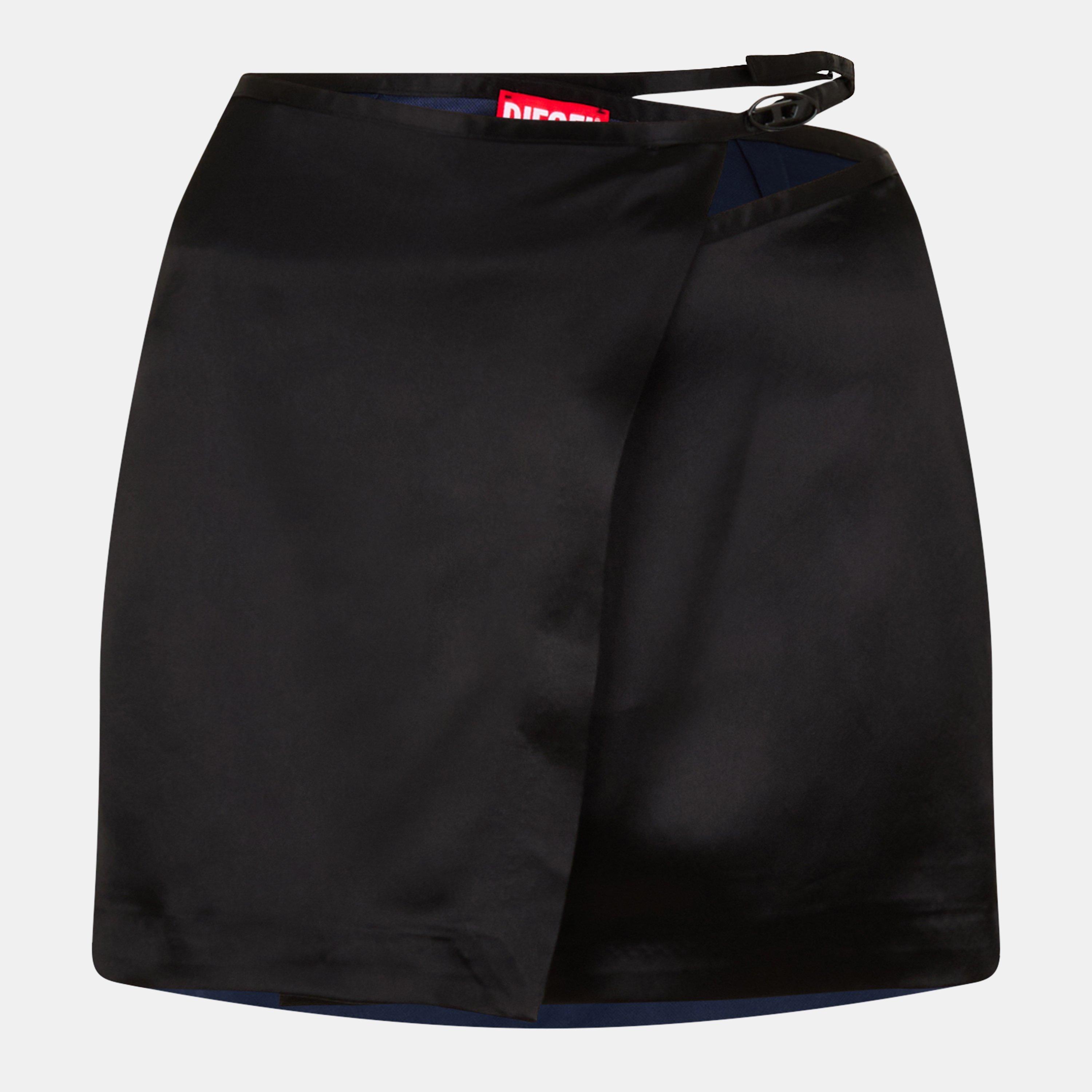 Black Black - Diesel - Women's Kesle Mini Skirt - 1