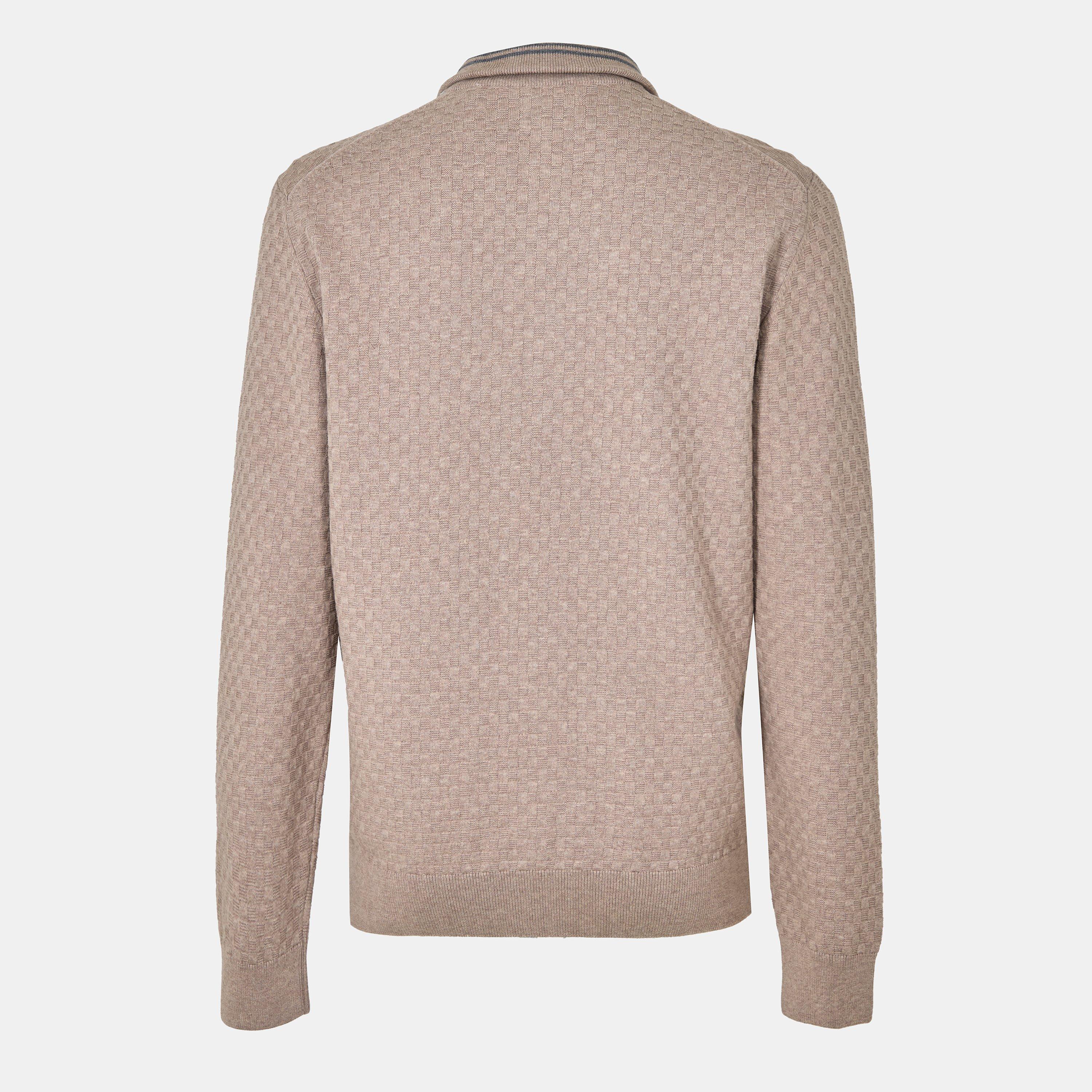 Sand Melange - Gant - Shield 1/2 Zip Jumper - 2