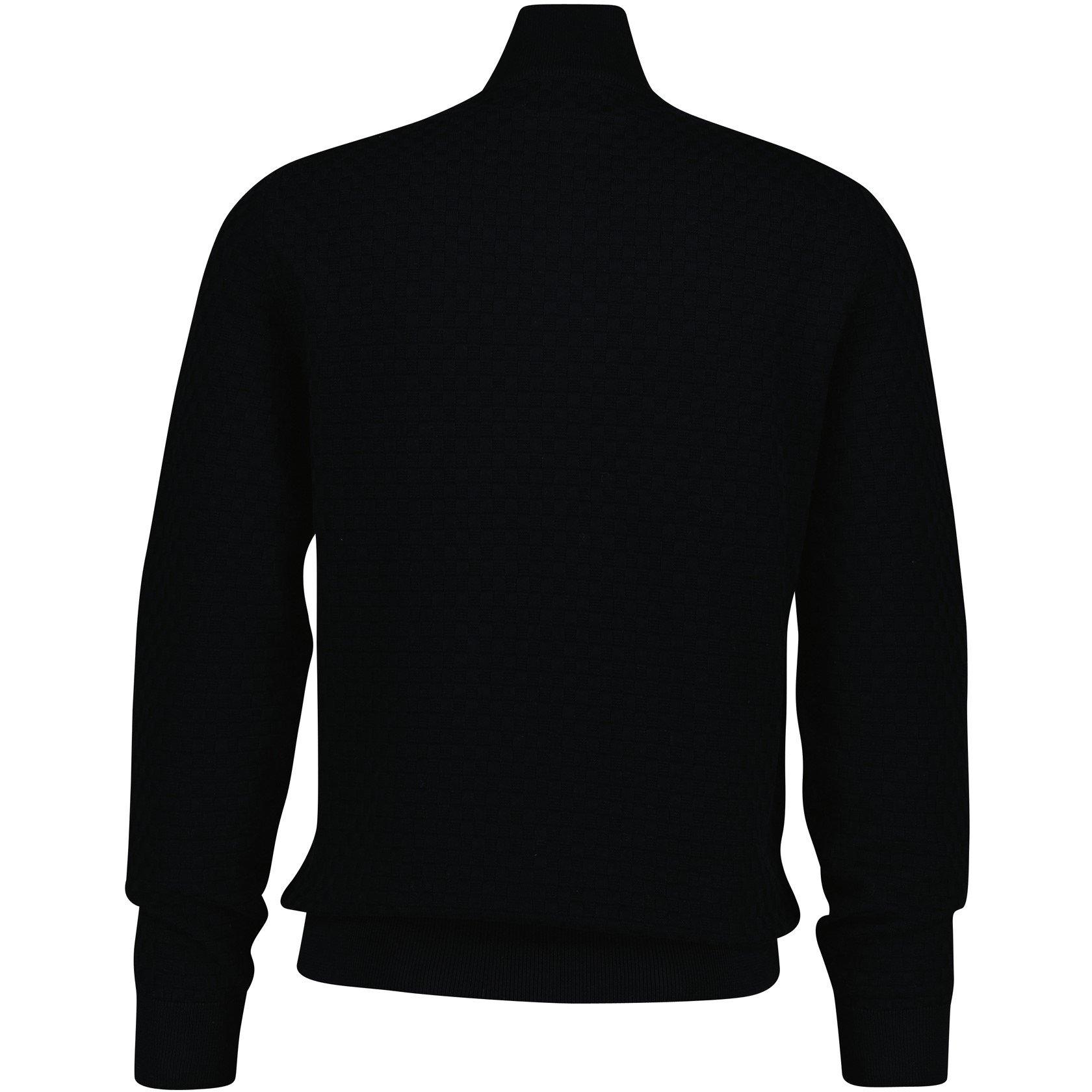 CREW-NECK SOFT KNIT .15【BLACK】 Gant Shield 1/2 Zip Jumper | Cruise Fashion