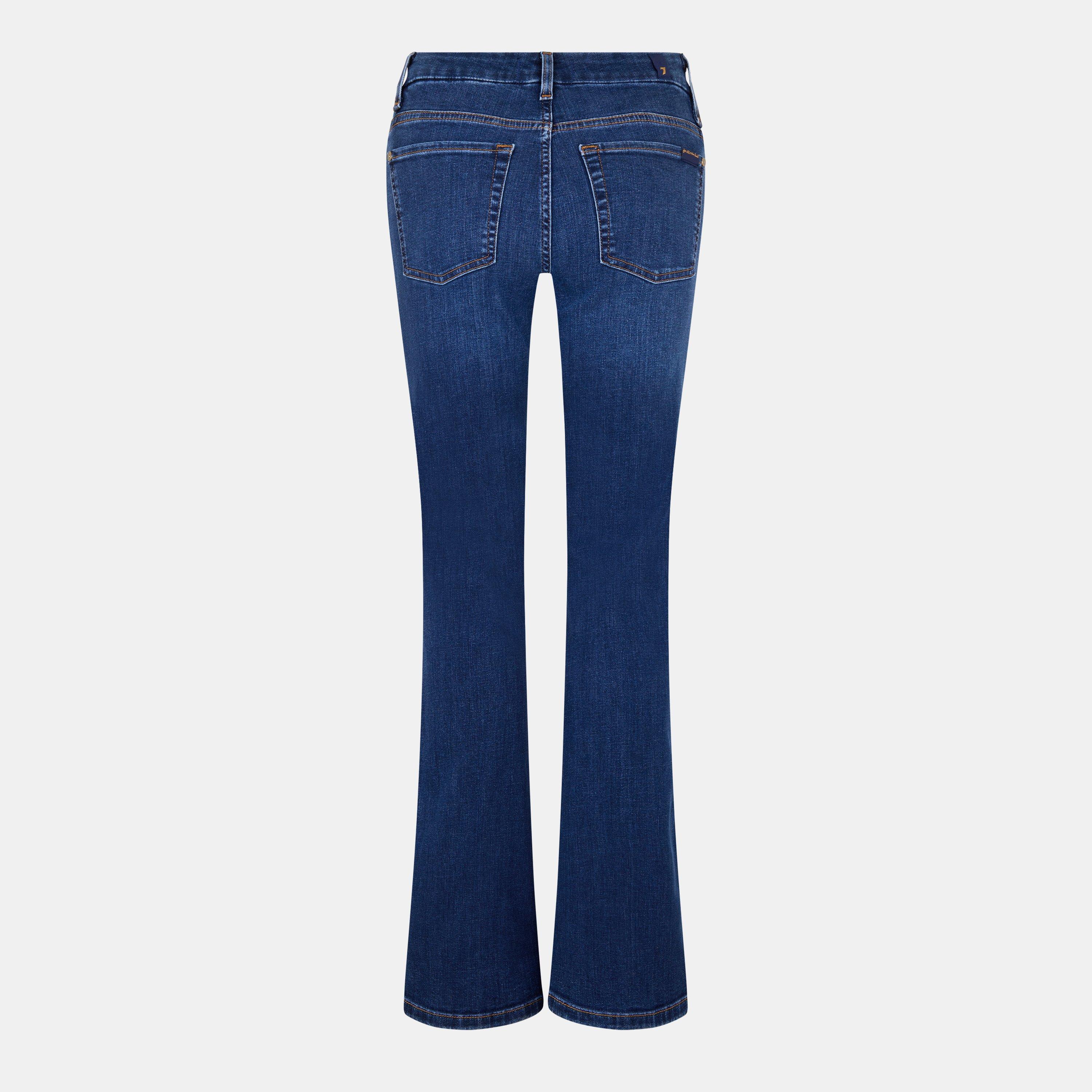 Dark Blue - 7 For All Mankind - Women's Bootcut Jeans - 2