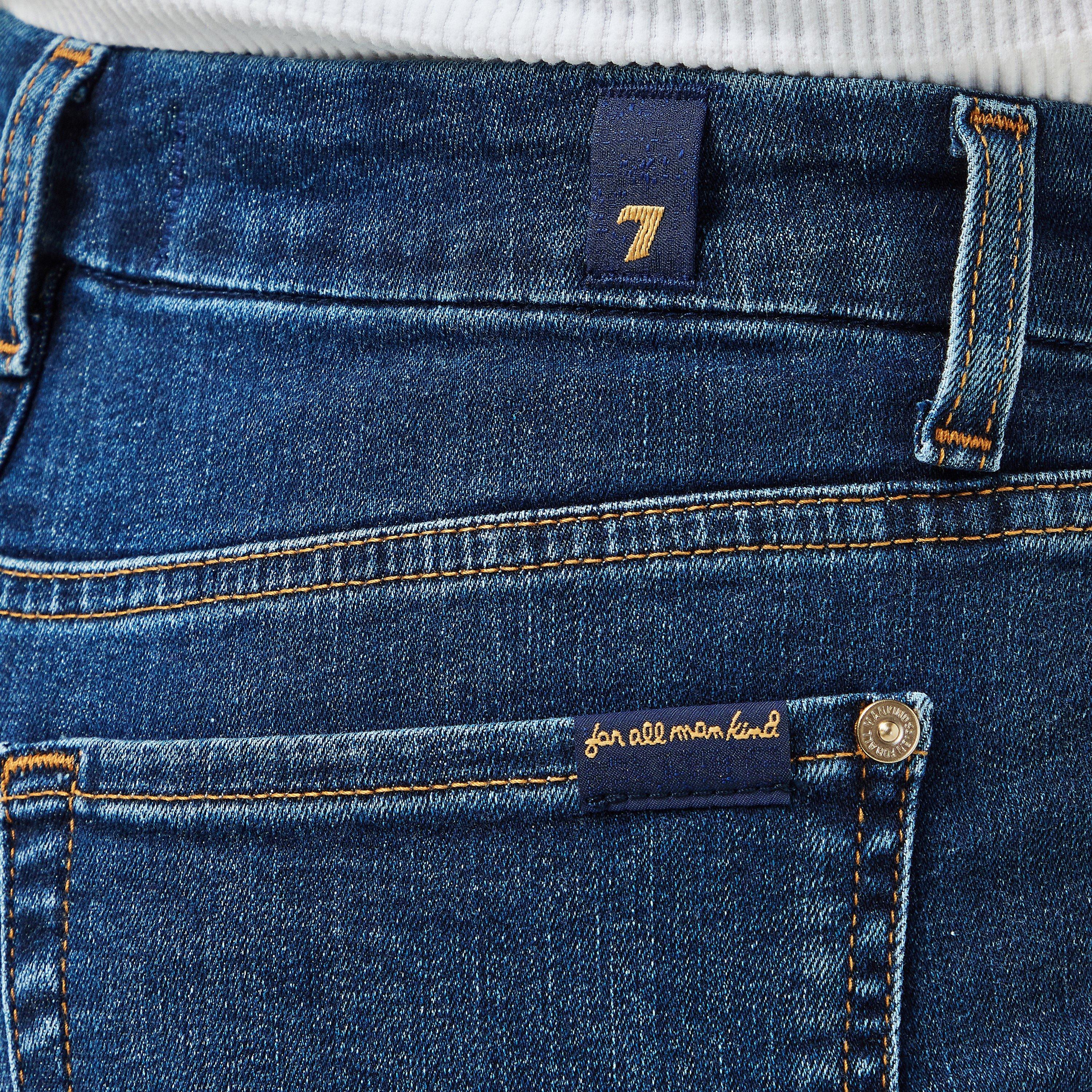 Dark Blue - 7 For All Mankind - Women's Bootcut Jeans - 5